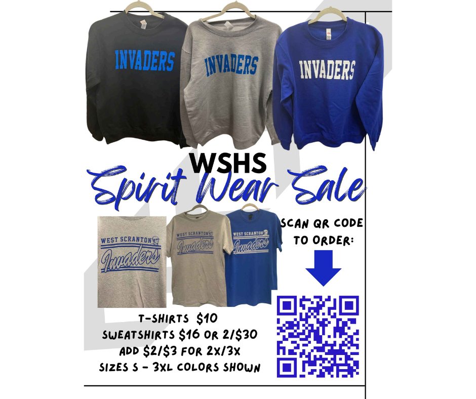 Link to order or scan QR Code:... - West Scranton High School | Facebook