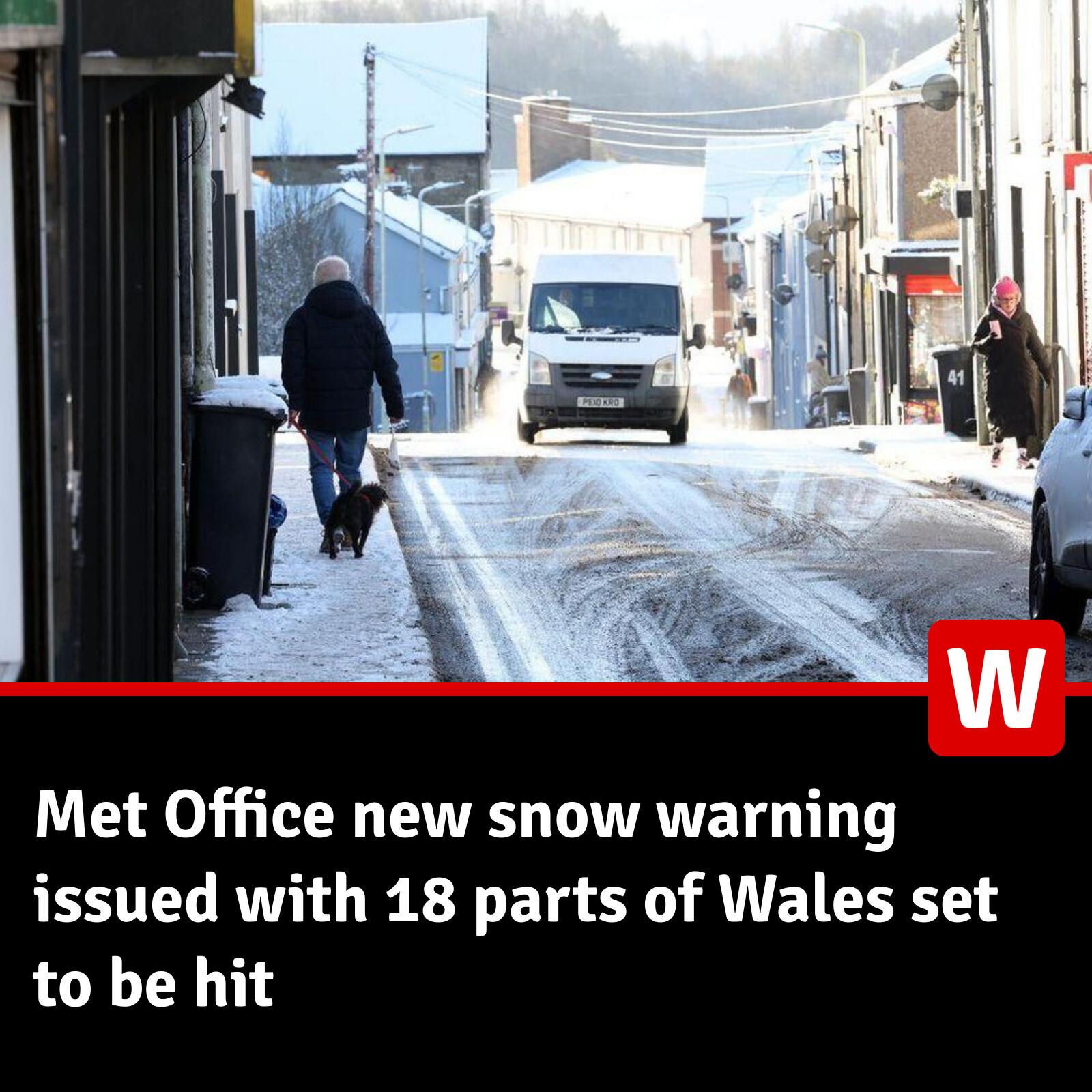 Neath - Up to 20cm's of snow could fall in parts of Wales | Facebook