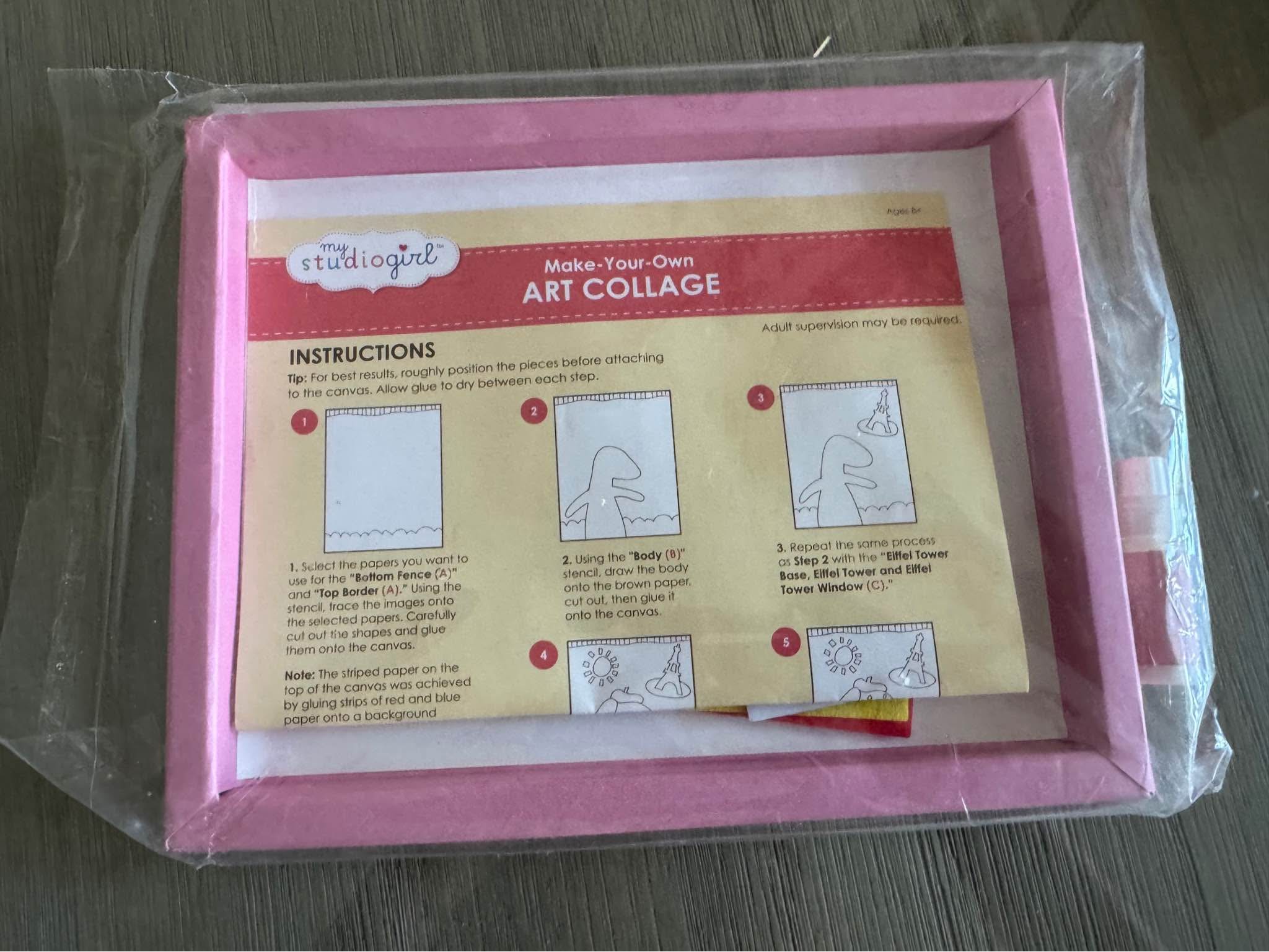 North County Friends | New Make-your-own art collage kit with ...