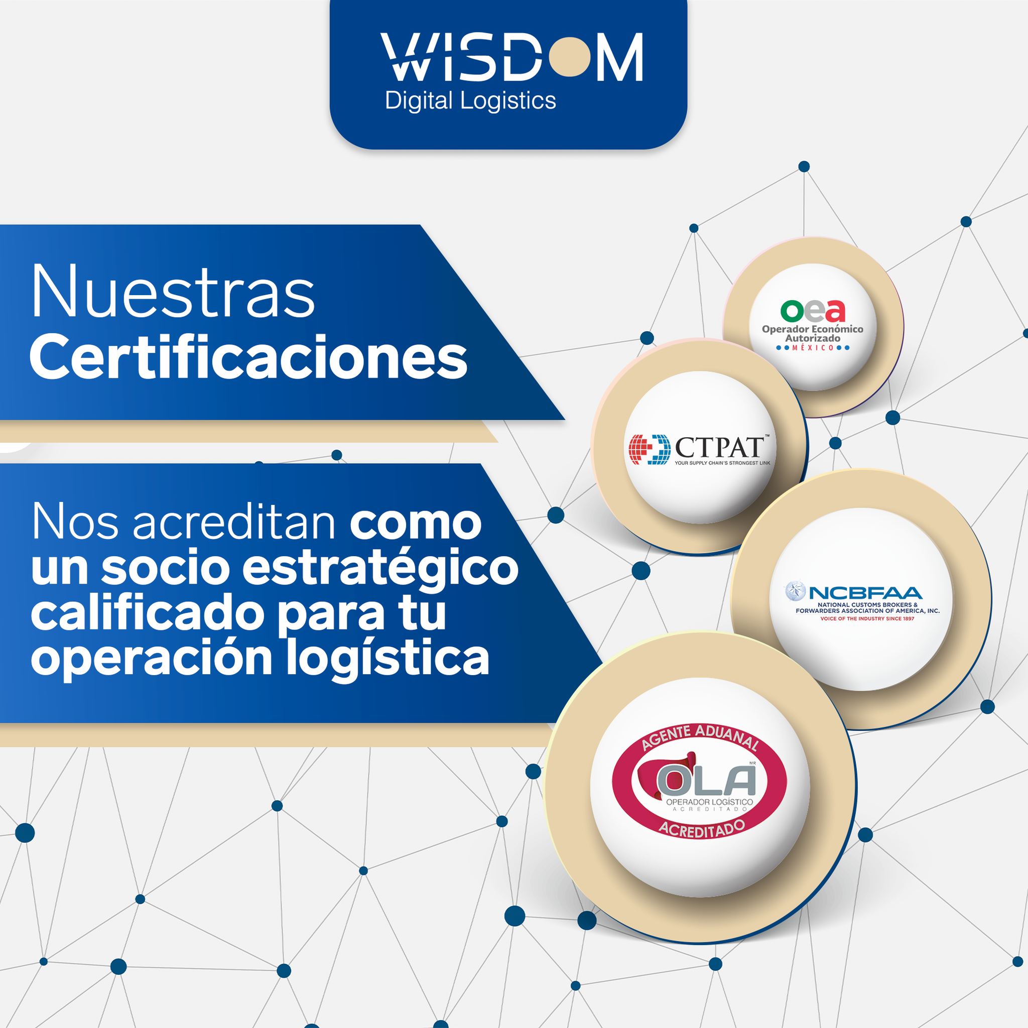 Ser un proveedor certificado... - Wisdom Digital Logistics