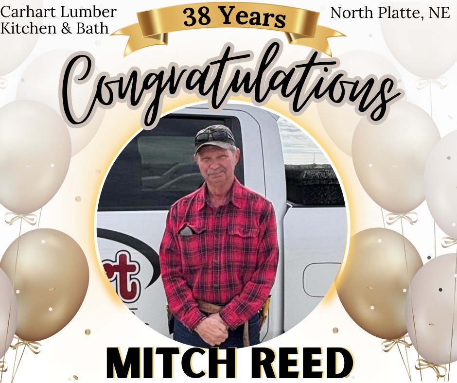 Carhart - 🎉 38 YEARS! That’s not a typo — Mitch Reed has been with ...