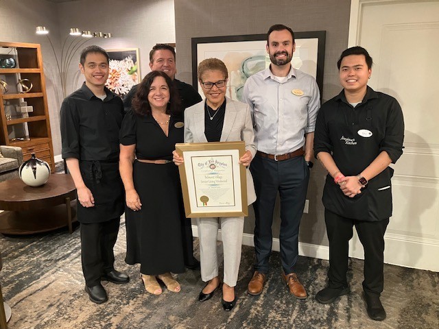 Belmont - We were honored to welcome the Mayor who presented us with a ...