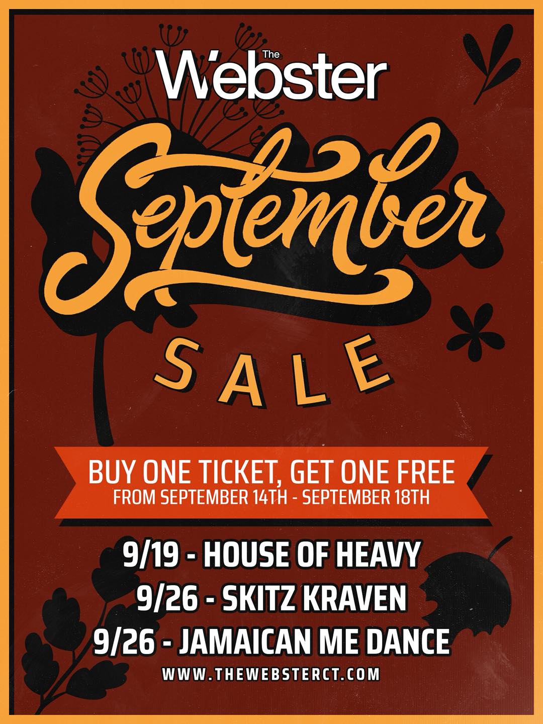 This week only🔥 Buy one ticket, get one FREE from September 14th