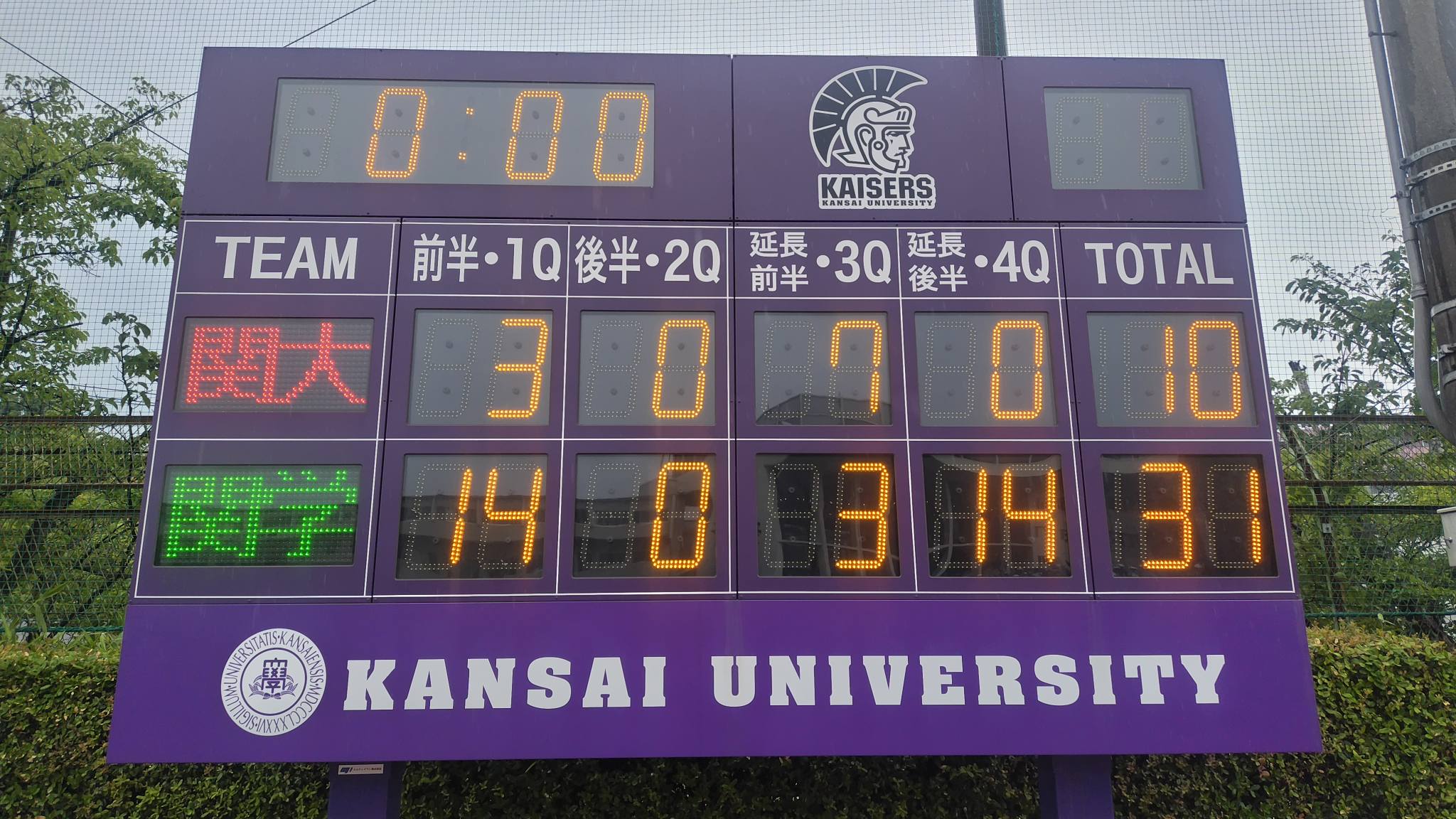 関西学院大学アメリカンフットボール部ファイターズ - 【2015FIGHTERS