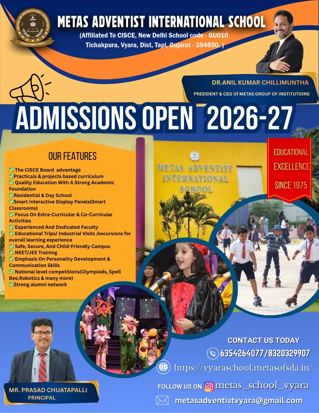 Join METAS... - Metas Adventist International School,Vyara | Facebook
