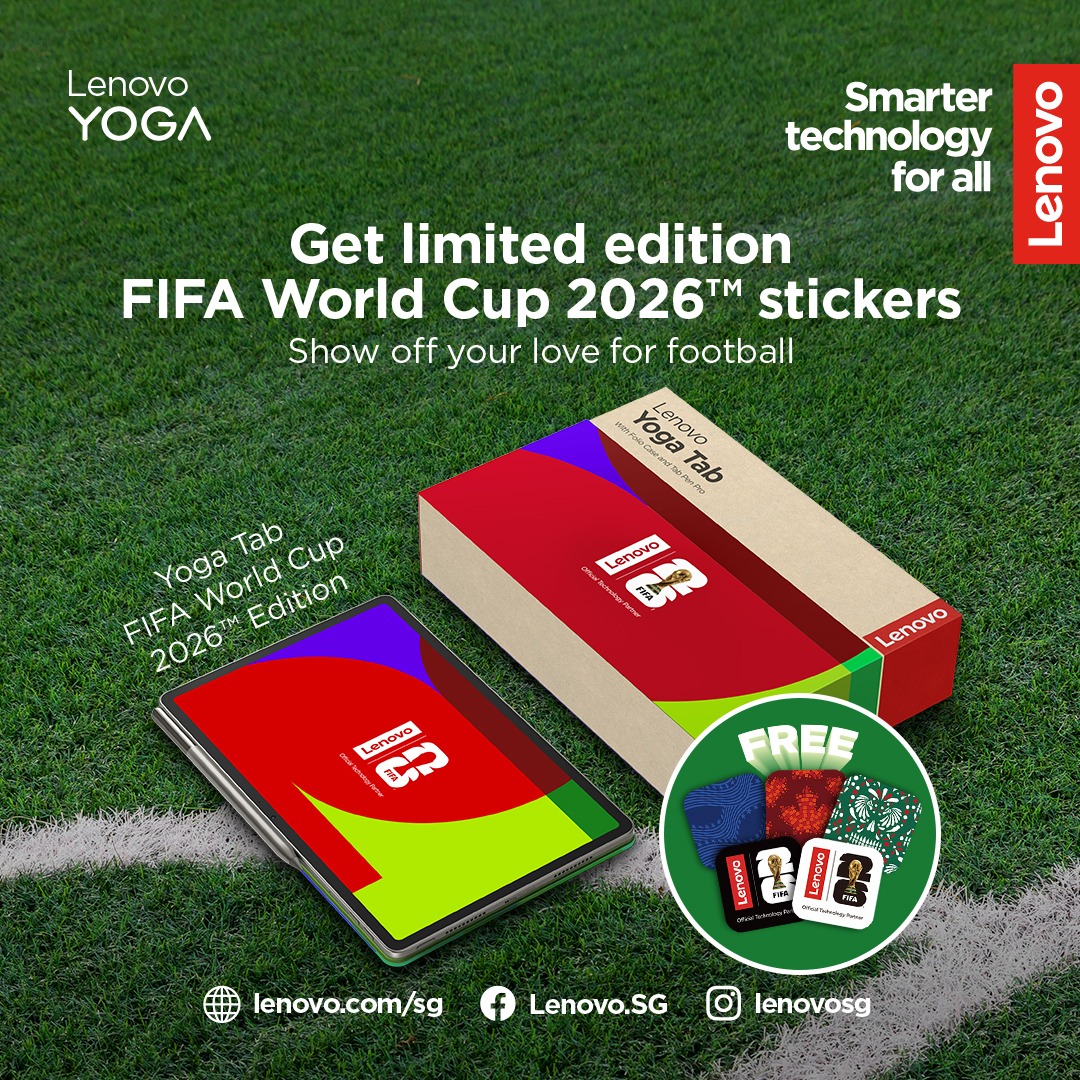 Lenovo - Every Yoga Tab FIFA World Cup 2026™ Edition comes with a