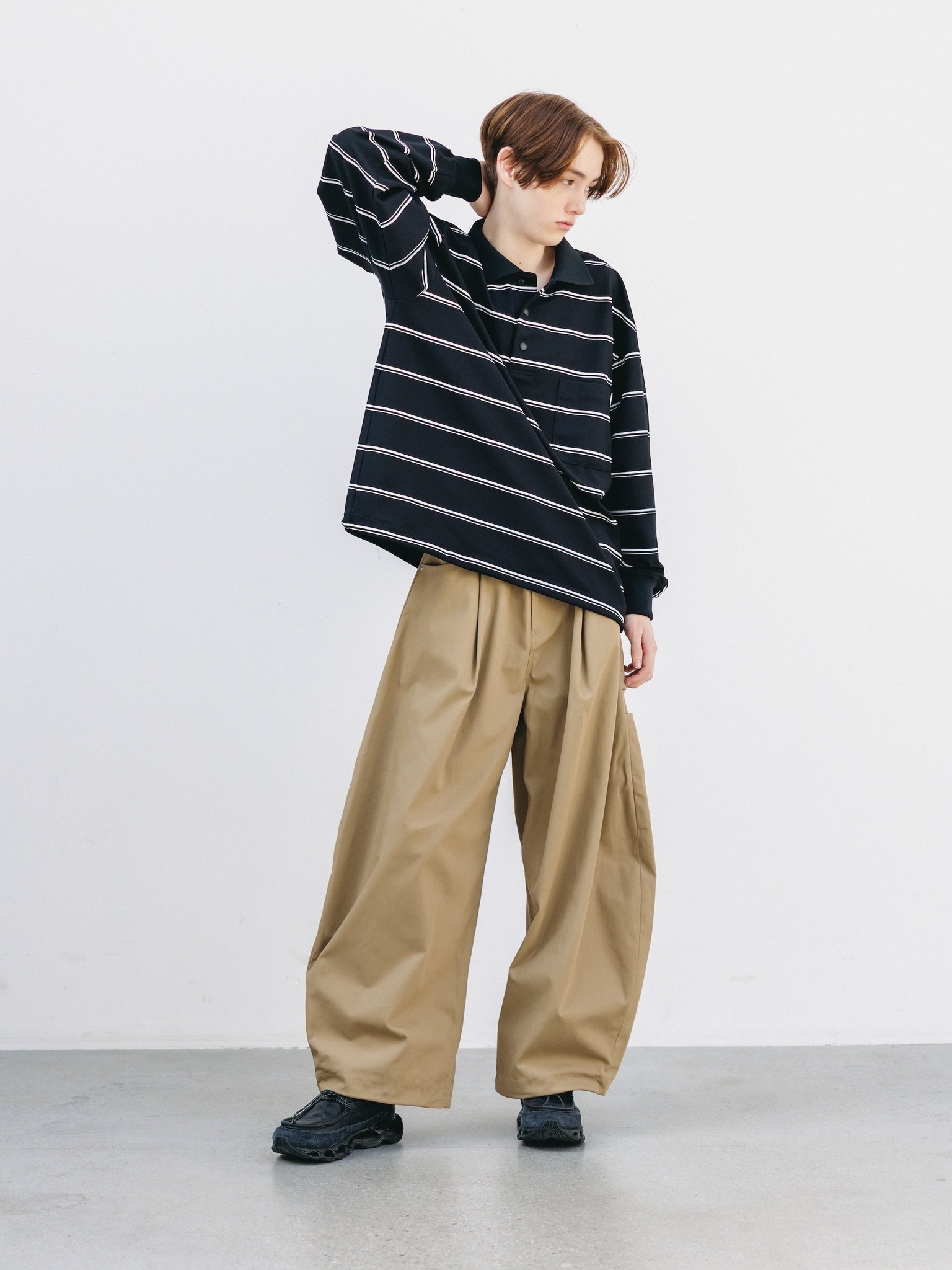 _ 【 日本代購】【 預購】 【 CLESSTE 】 ➤ THICK/THIN STRIPE ACTIVE