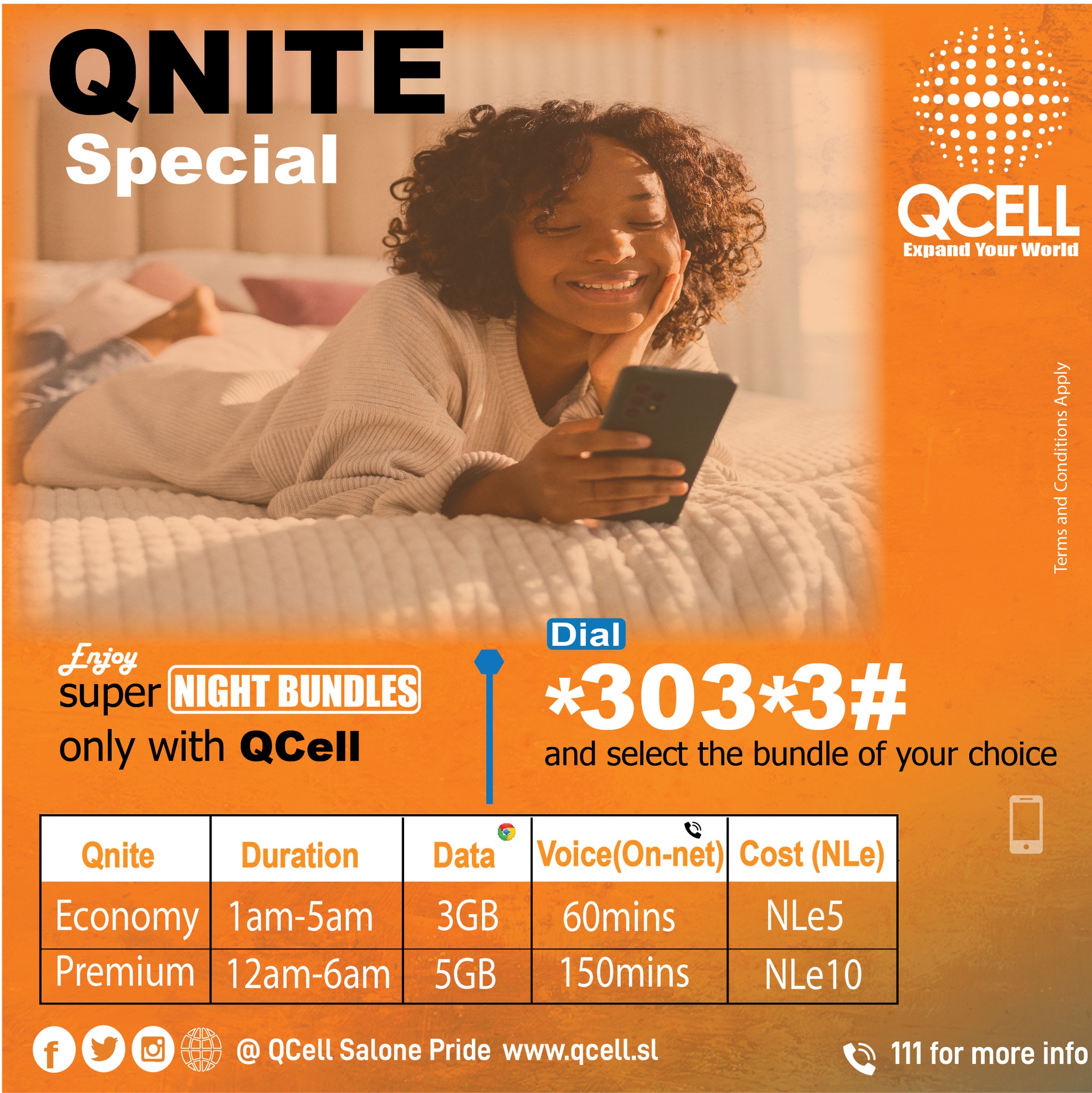 QCell - QNite has just got better! Enjoy so much with more data and ...