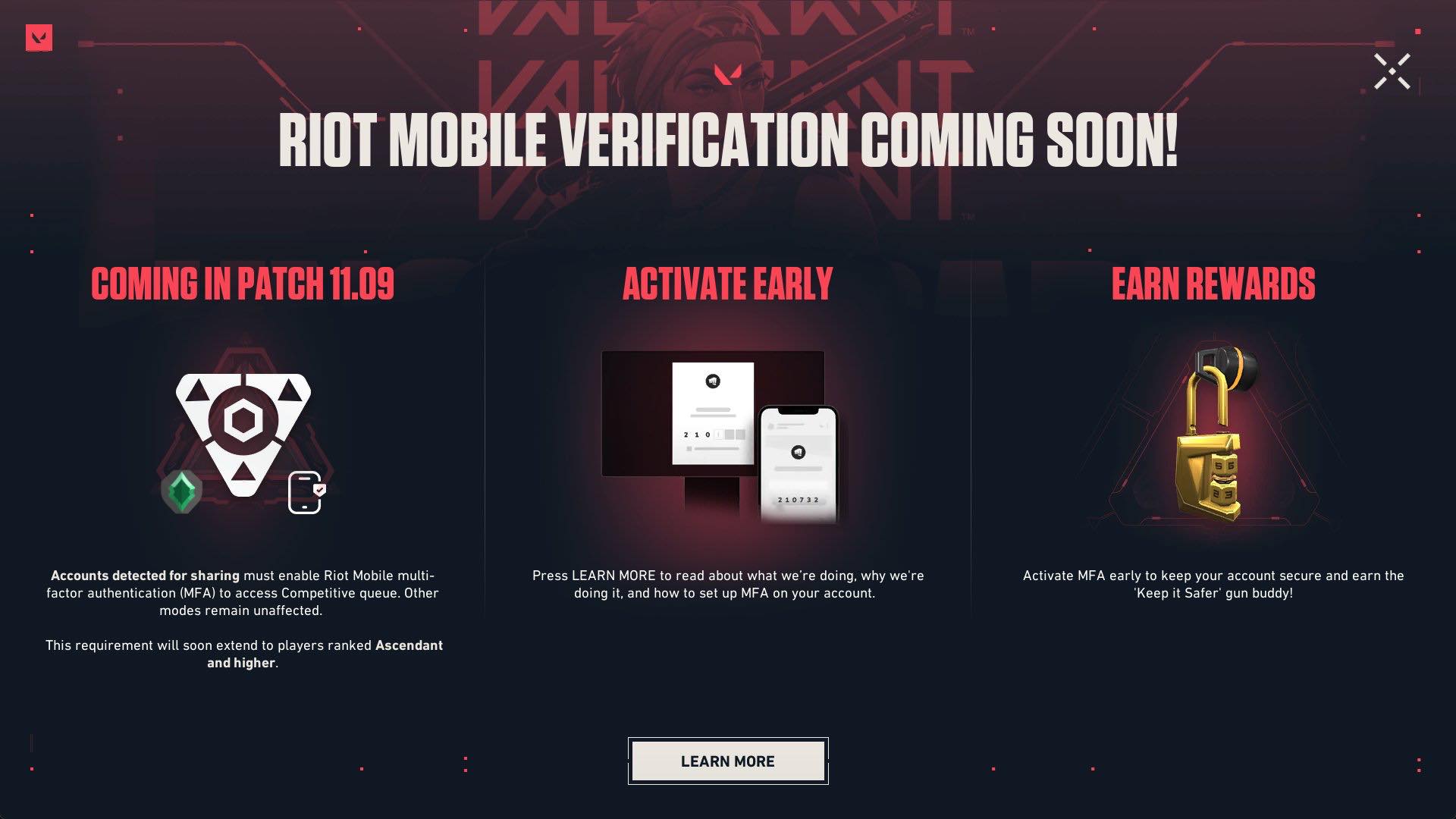 CoffeeVince - REMINDER: Riot Mobile Verfication will soon be enforced ...