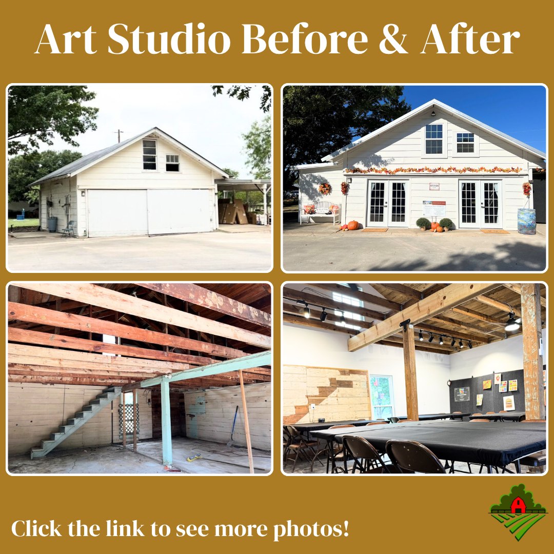 The transformation is... - Russell Farm Art Center | Facebook