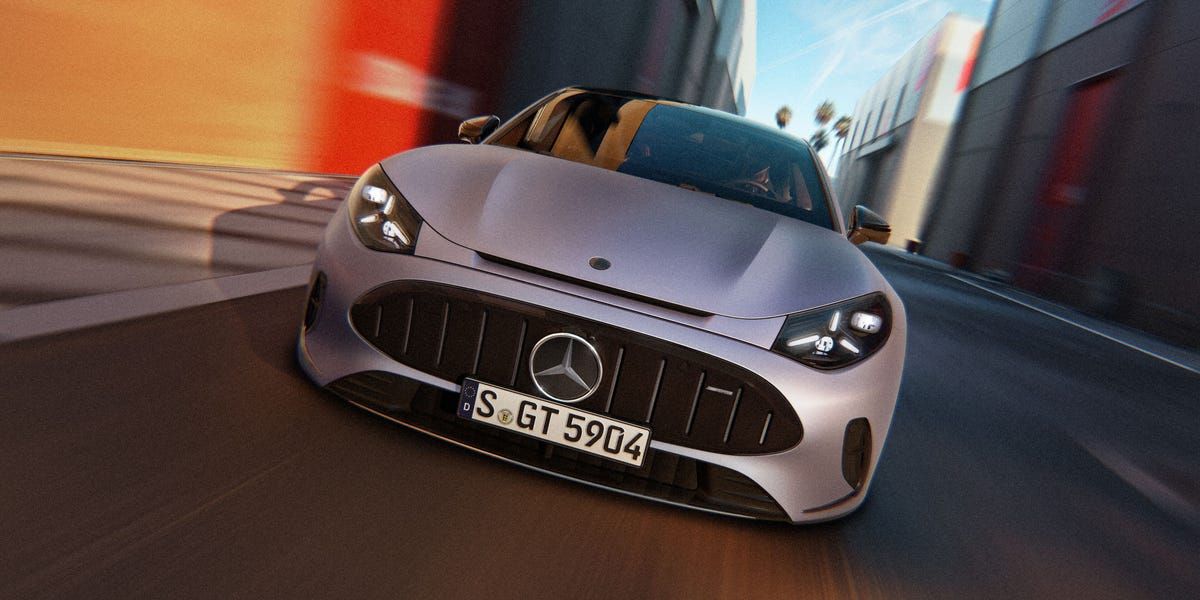The new Mercedes-AMG GT53 4-door coupe is the less wild, 536-HP