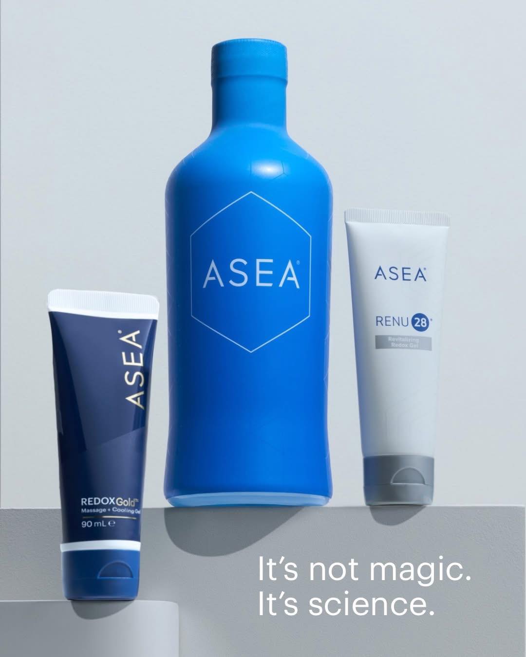 Some things just work better together 💙 ASEA Redox Supplement supports healthy cellular communication with active redox signaling molecules. This helps your cells respond, repair, and function the way they're designed to