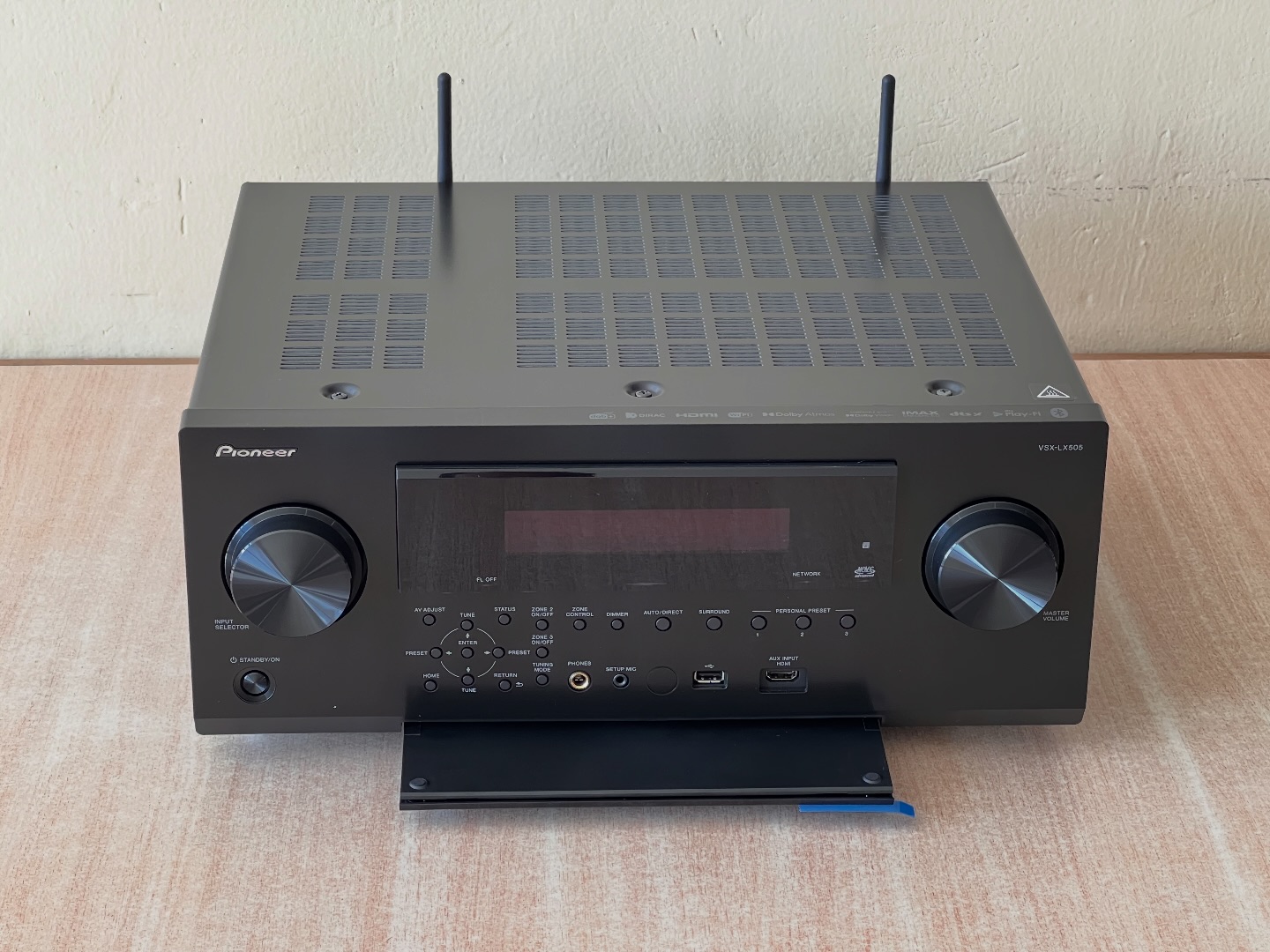 Pioneer VSX-LX505 AV Receiver With 9.2 channels and 215 watts of