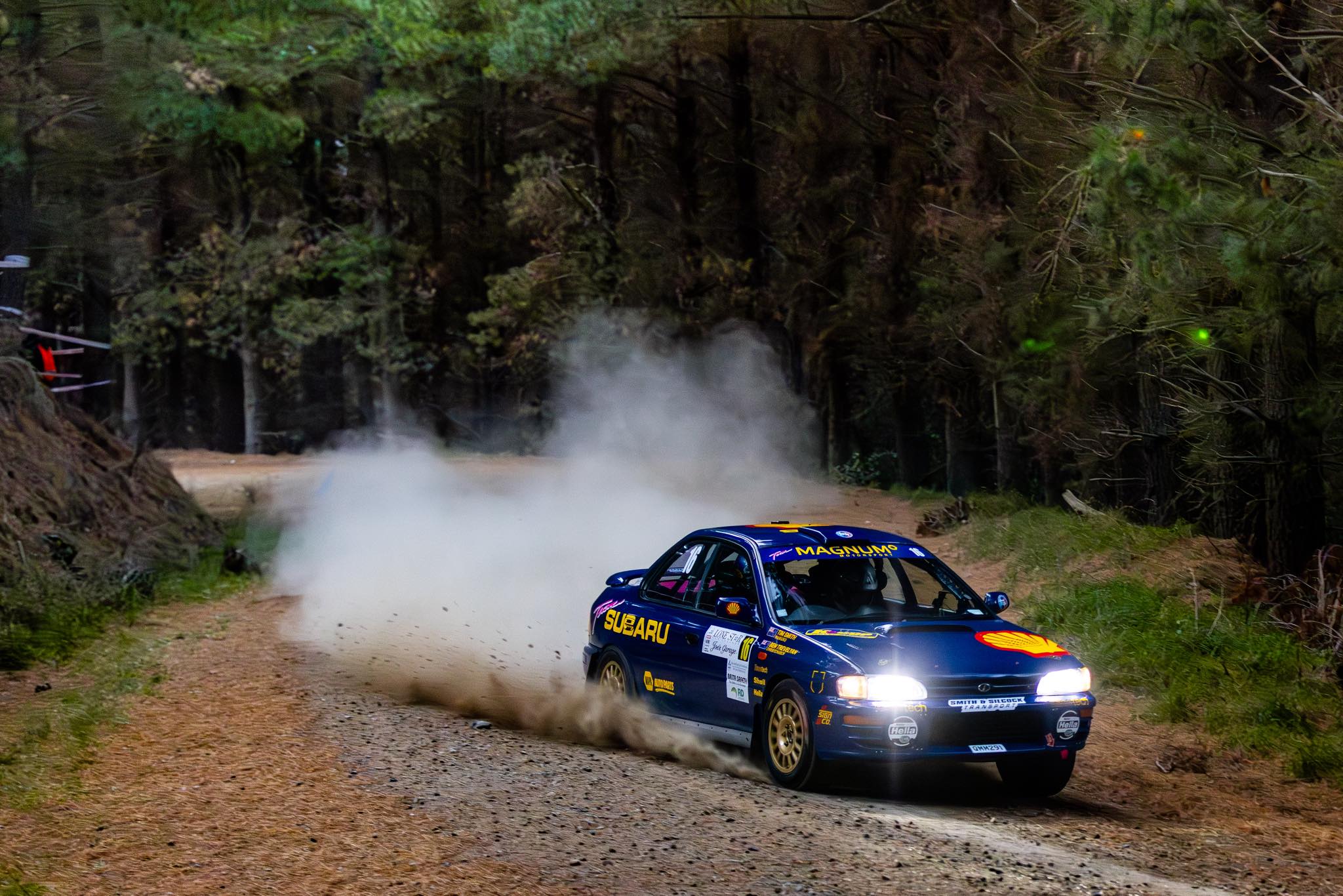 Tim Smith Rallying
