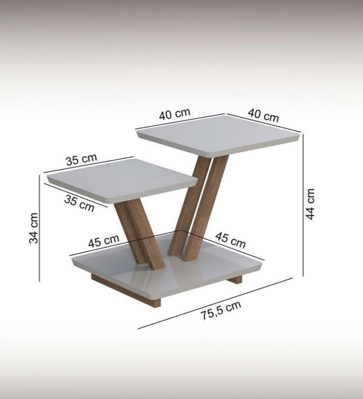فن - Two-level table with a great design🤩 | Facebook