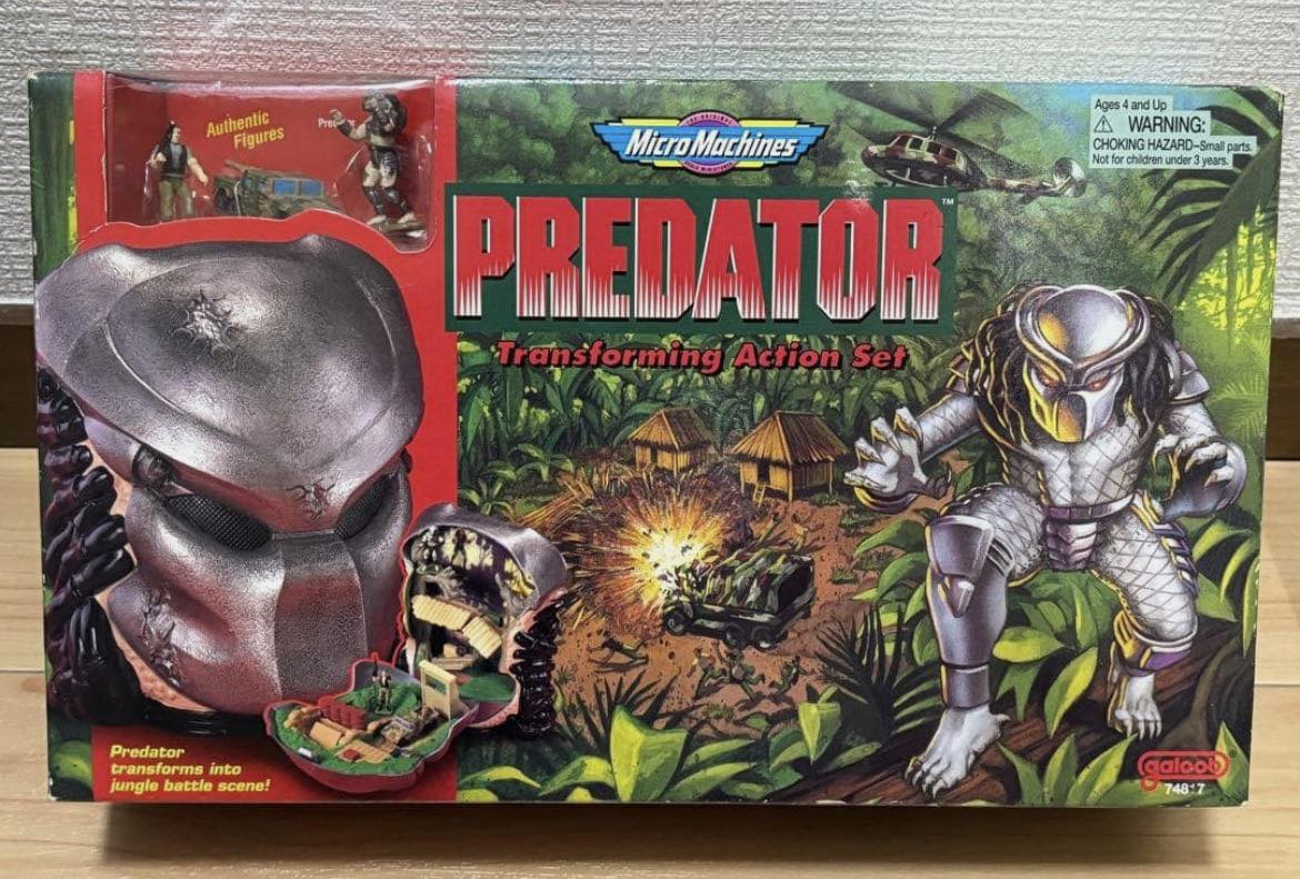 Rare 1997 Predator Micro Machines playset on eBay