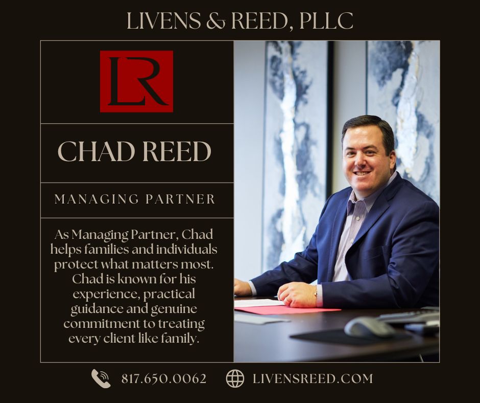 Meet Chad Reed, Managing Partner at... - Livens & Reed, PLLC | Facebook