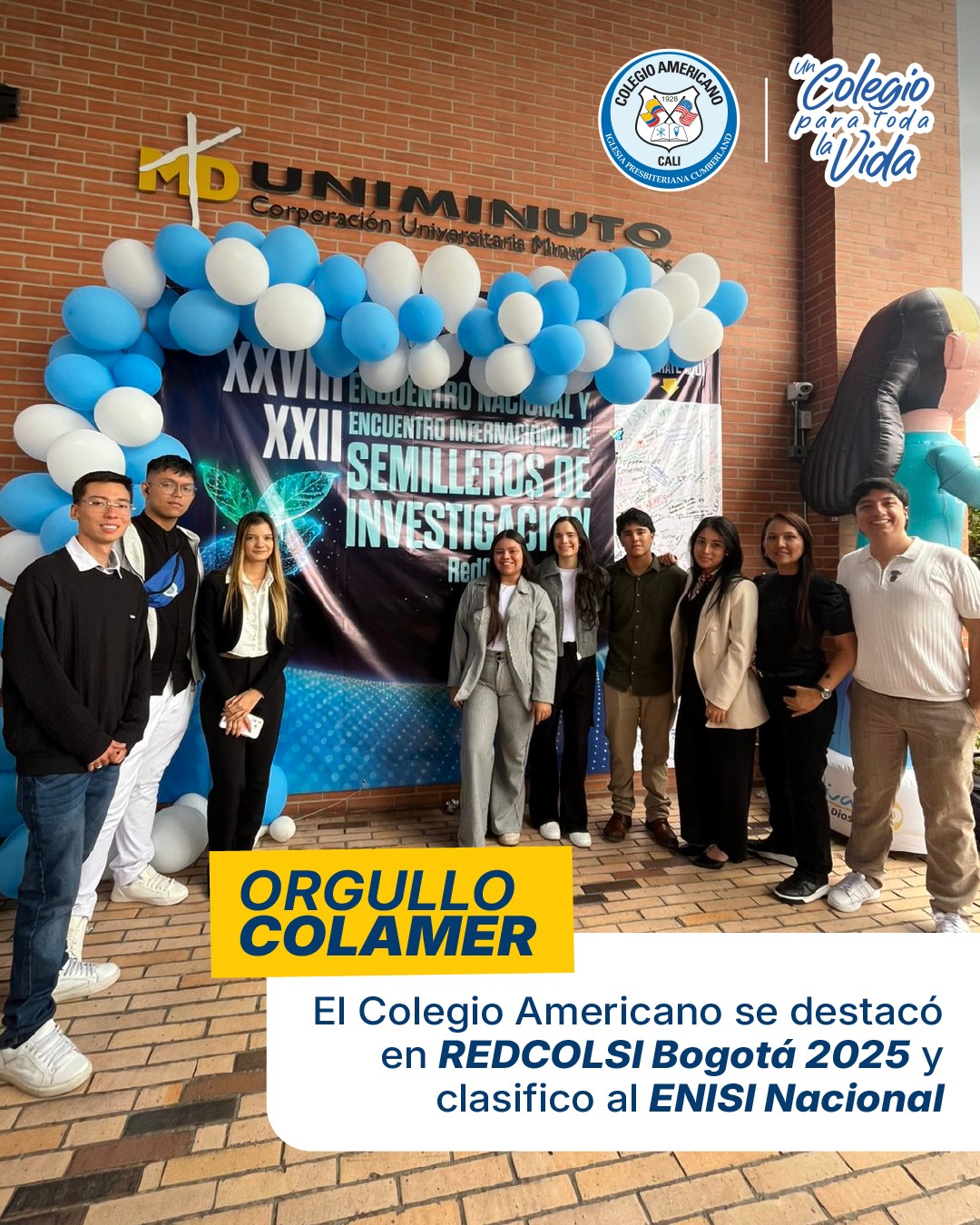 🌟 ¡Orgullo Colamer en REDCOLSI... - Colegio Americano Cali | Facebook