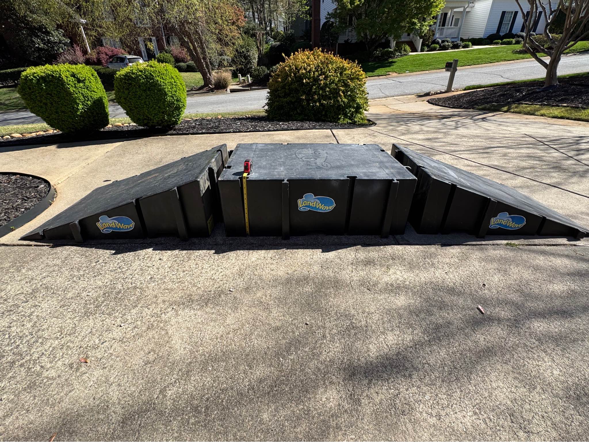 Landwave Modular Ramp Set (3 Pieces) - Sold Together or Separately ...
