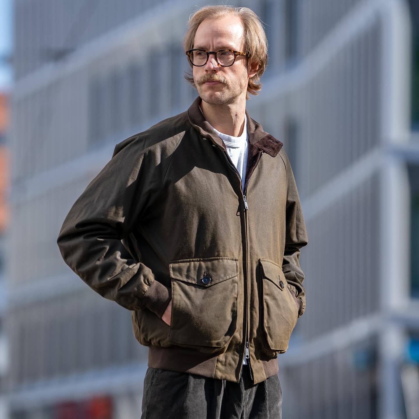 Waxed for autumn skies, lined for colder days — Baracuta