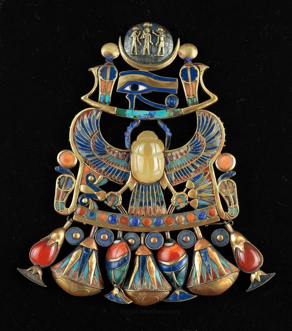 メトロポリタン美術館スカラベのペンダントトップ♡ Winged Scarab Pendant of Tutankhamun From the Tomb of Tutankhamun