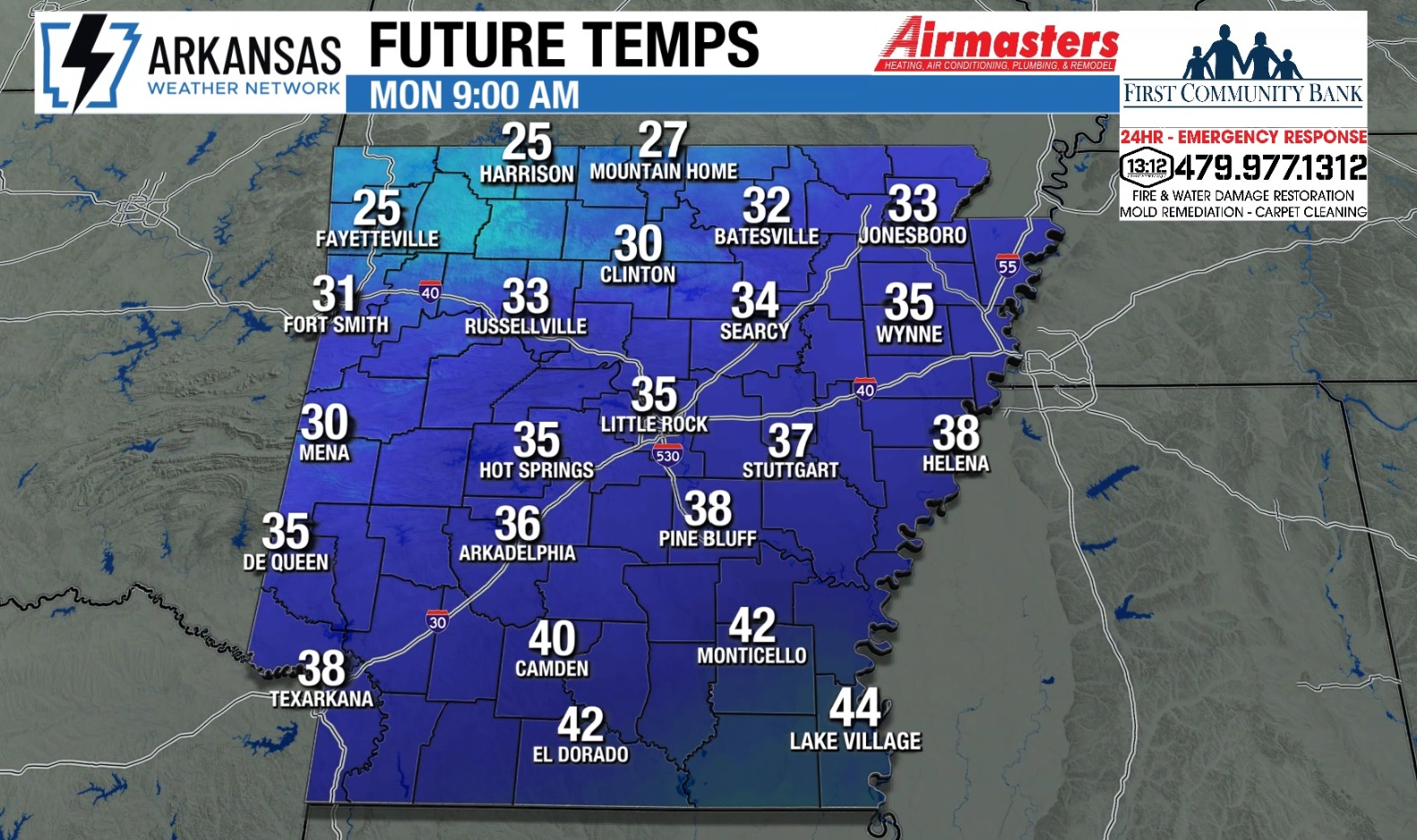 Meteorologist James Bryant... - Meteorologist James Bryant