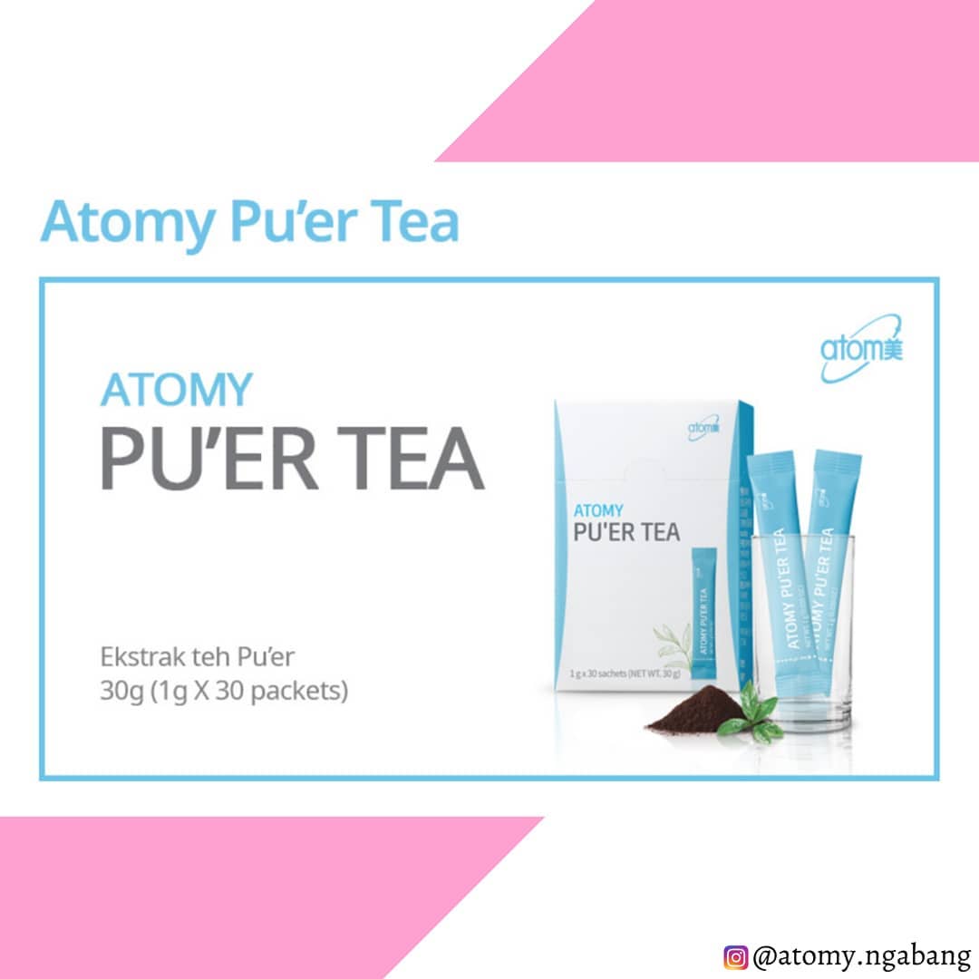 Atomy Ngabang - 💦Atomy Pu'er Tea💦 Satu bungkus Pure Tea...