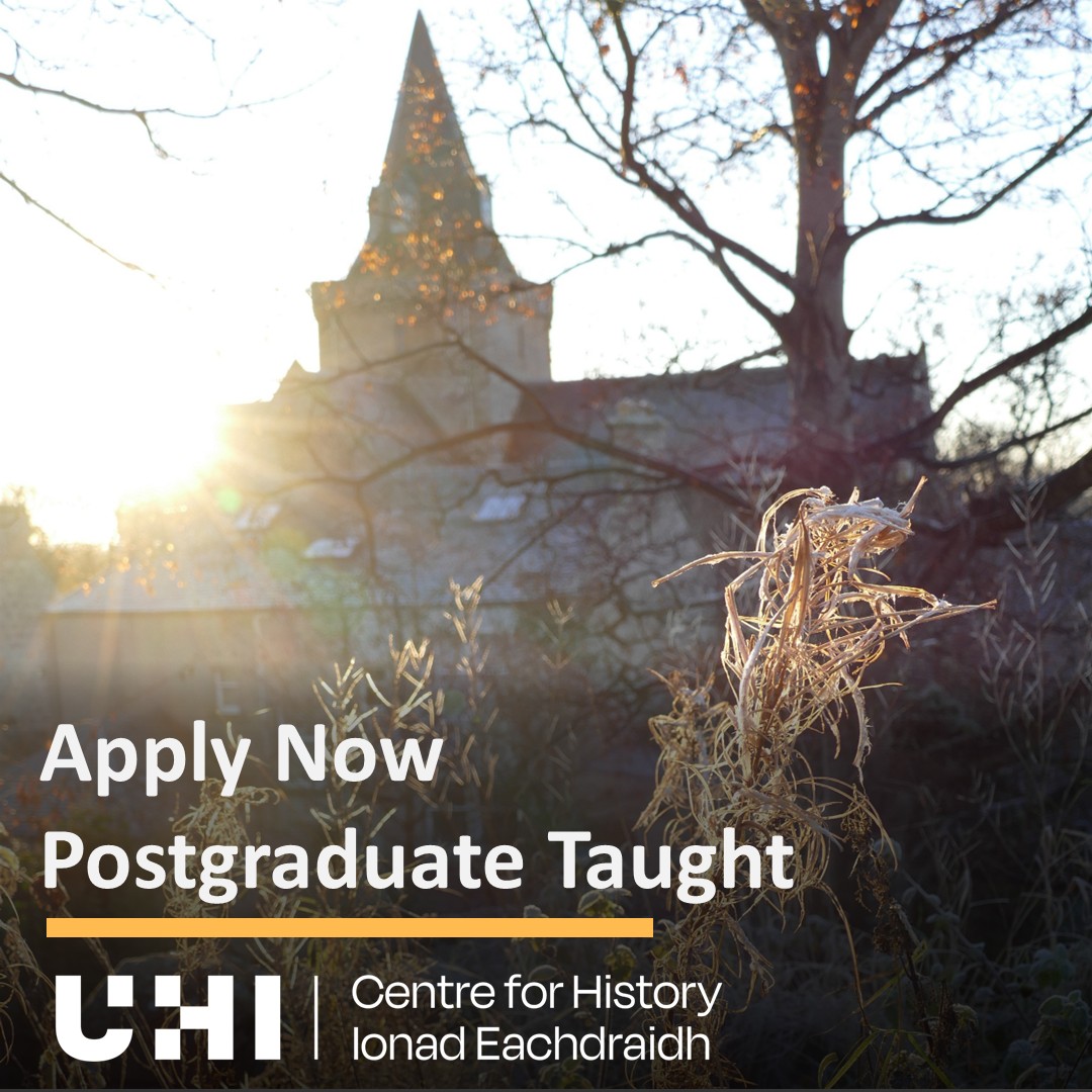 UHI - Join us in January! We offer four taught postgraduate programmes ...