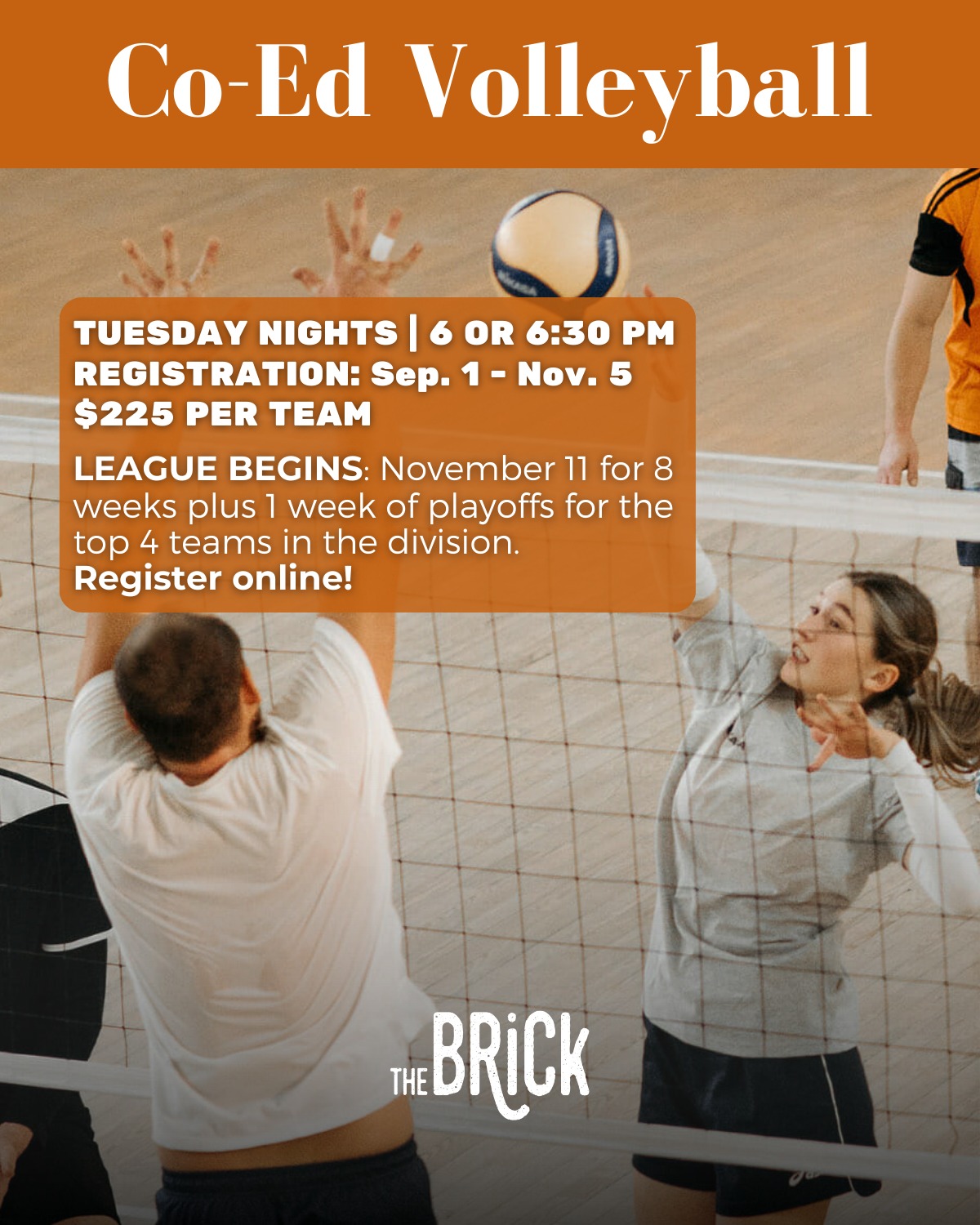 🏐🏀🥎 Adult Athletics... - Burleson Parks and Recreation | Facebook