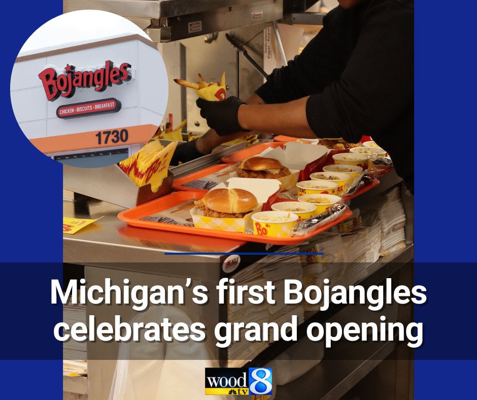 WOOD - Michigan's first Bojangles is opening today. More: https://www ...