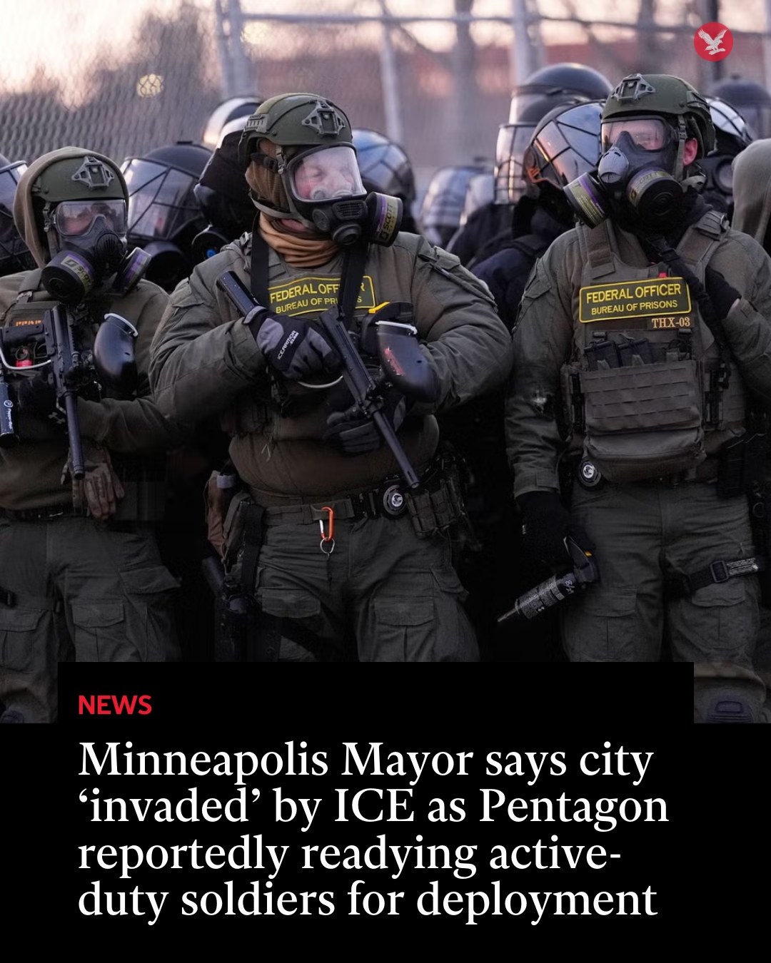 The Independent - Thousands of ICE agents and other... | Facebook
