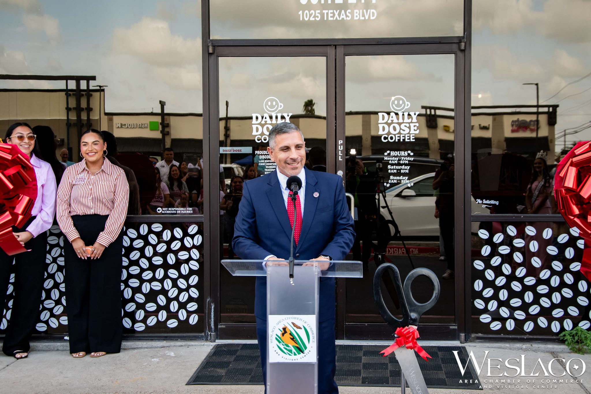 でじ Congratulations to Daily dose coffee rgv on their grand opening