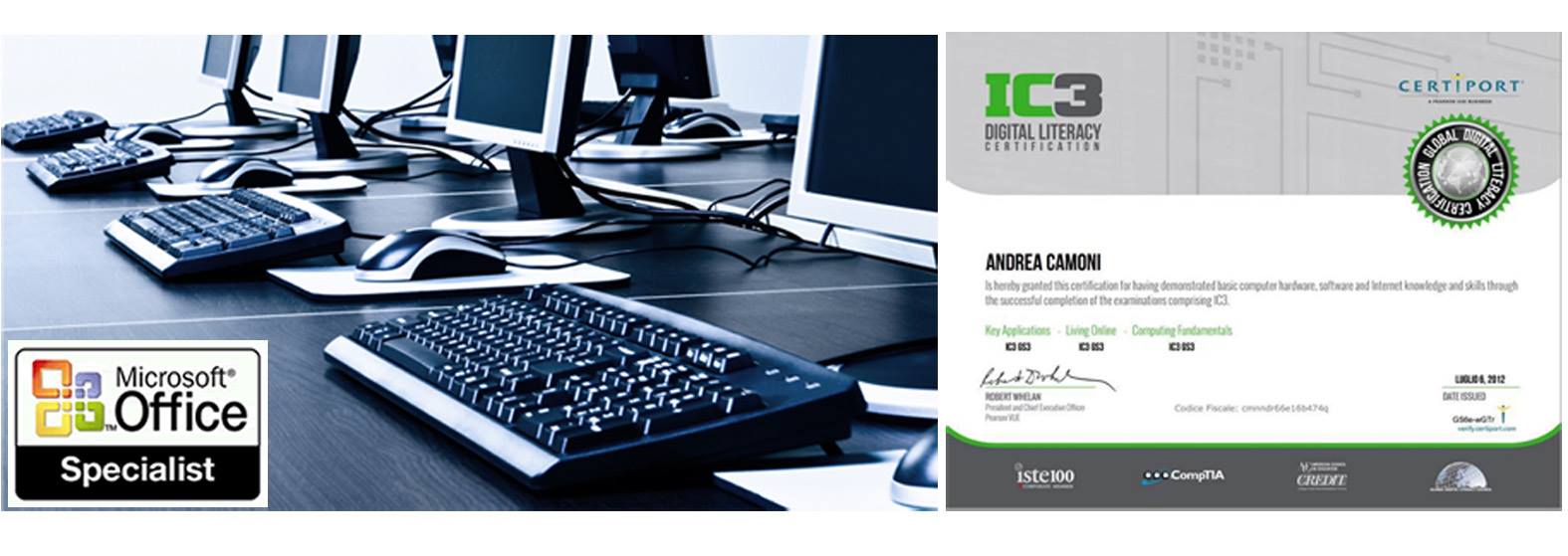Marche Formazione - Corso Informatica IC3 Utile per il conseguimento ...
