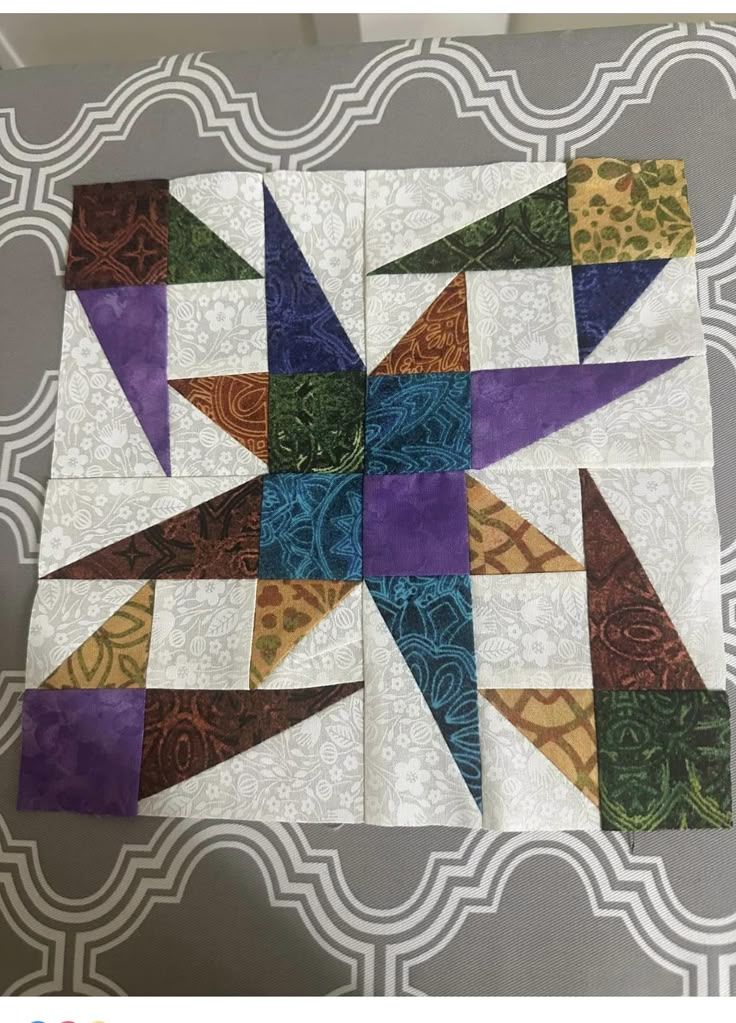 QUILTING FREE PATTERNS | This complex block is worth the effort | Facebook