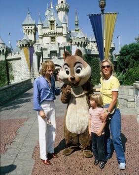 ABBA's 1979 Disneyland family break
