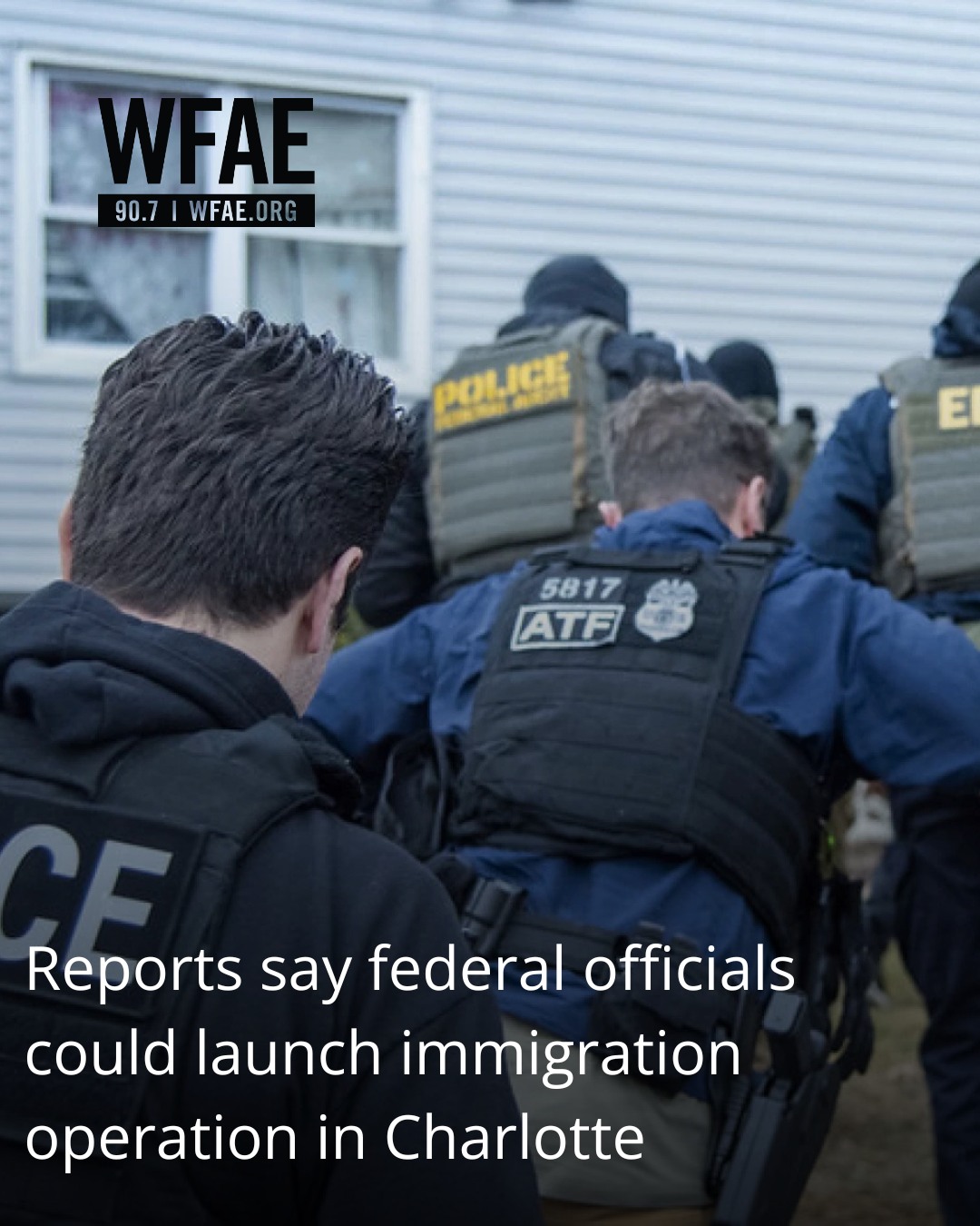 WFAE - U.S. Customs and Border Protection is reportedly... | Facebook