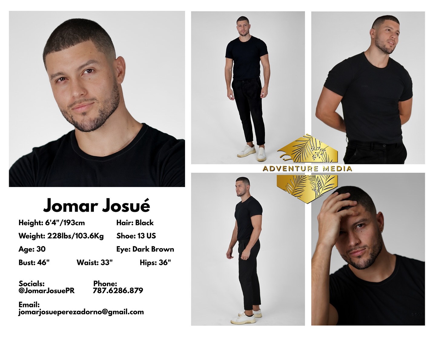 Jomar Josué - New portfolio available for #Bookings at... | Facebook