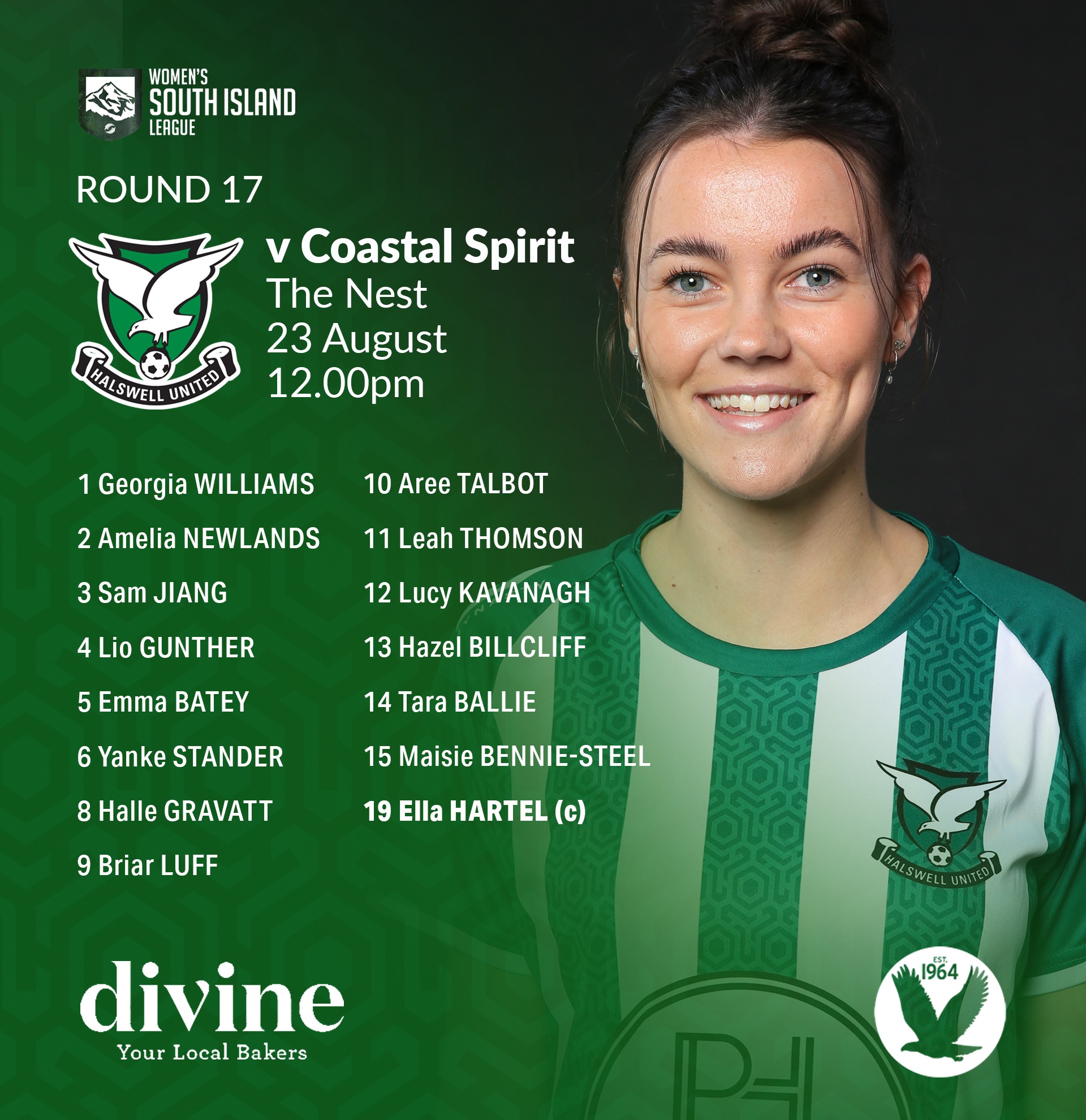 💚🤍💣 LET'S GO HAWKS - The women's 1st... - Halswell United AFC | Facebook