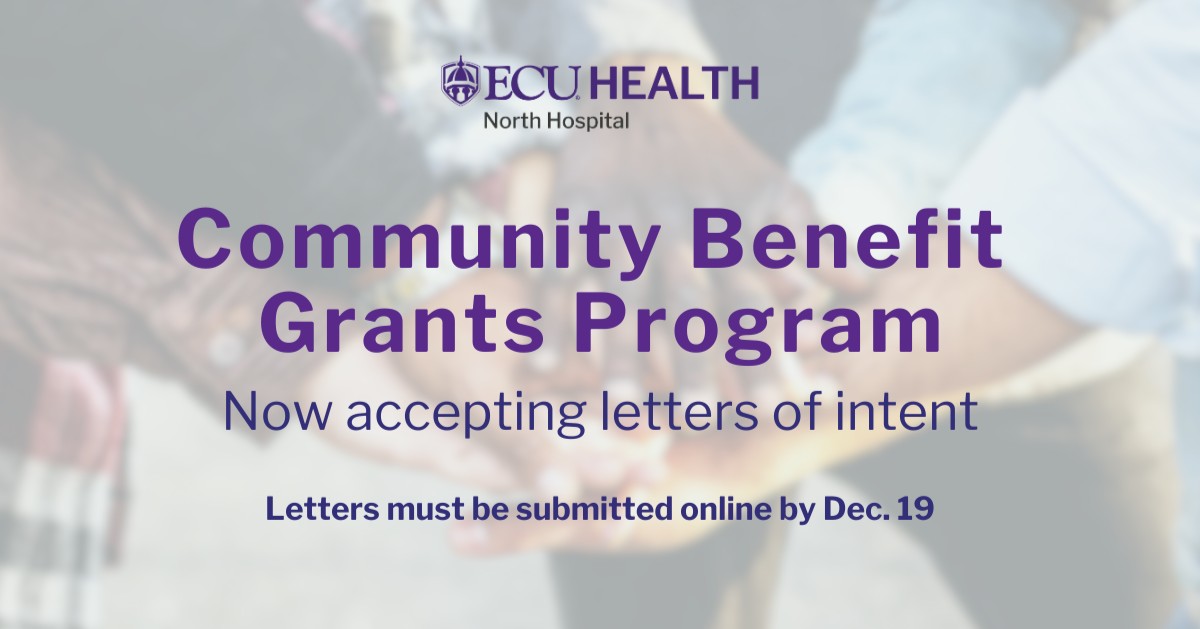 ECU - ECU Health North Hospital is accepting letters of intent for the ...