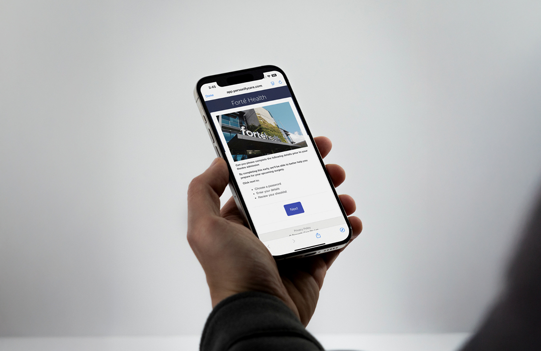 Forté - We are replacing paper forms with a new digital system that ...