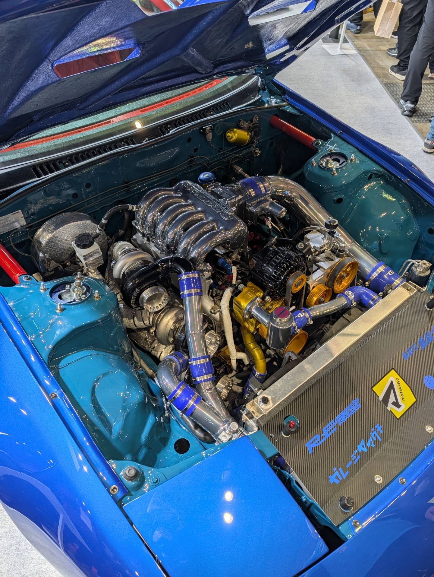 Three rotor three turbo build by @re_amemiya_official for Tokyo