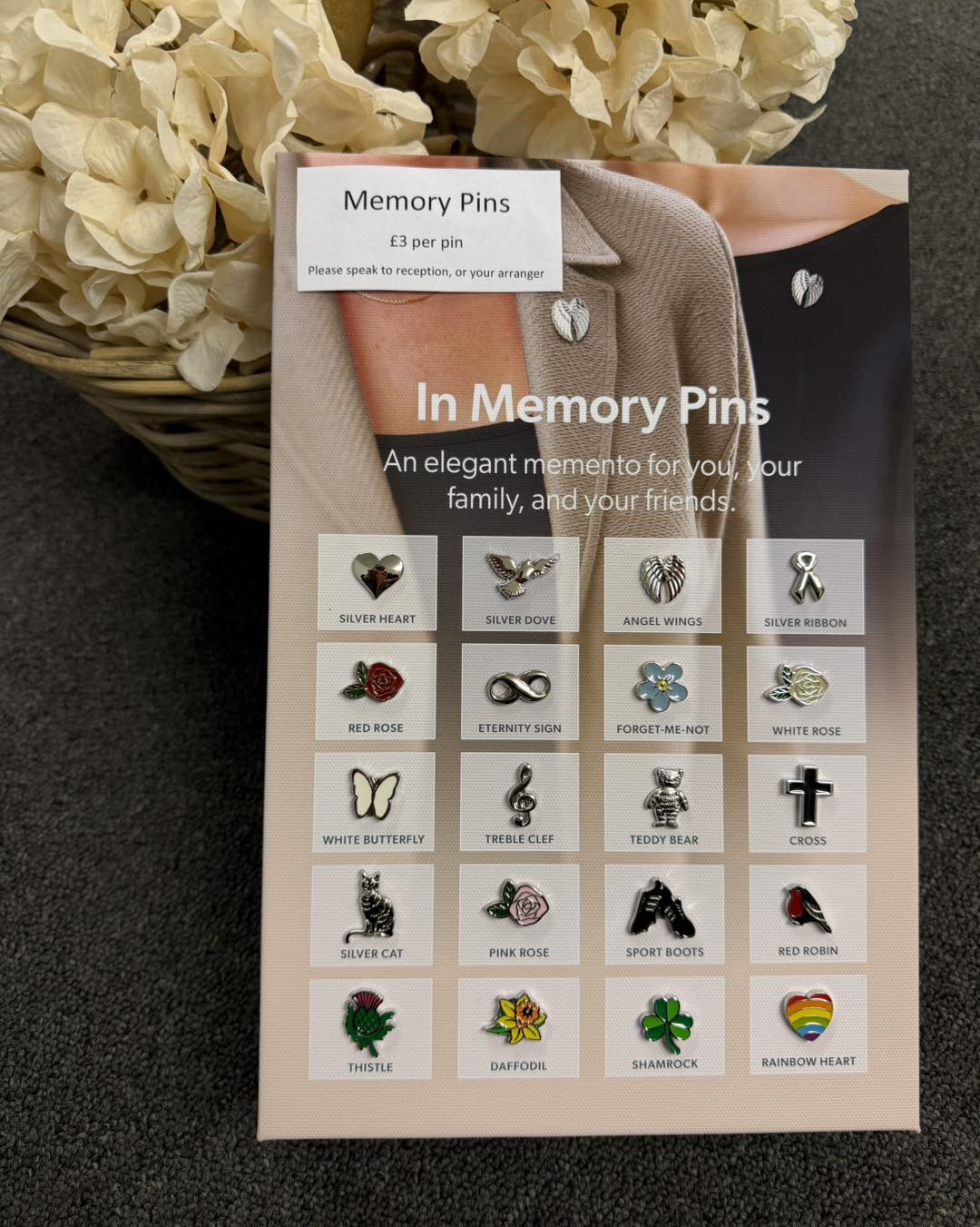 Armstrongs - Our In Memory Pins are a thoughtful way to remember and ...