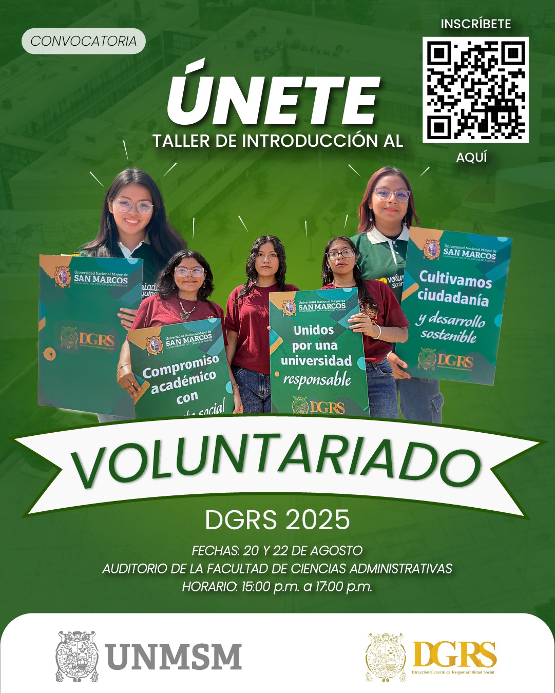 Facultad - 🌟 Taller de Introducción al Voluntariado – DGRS 2025 🌟 La ...
