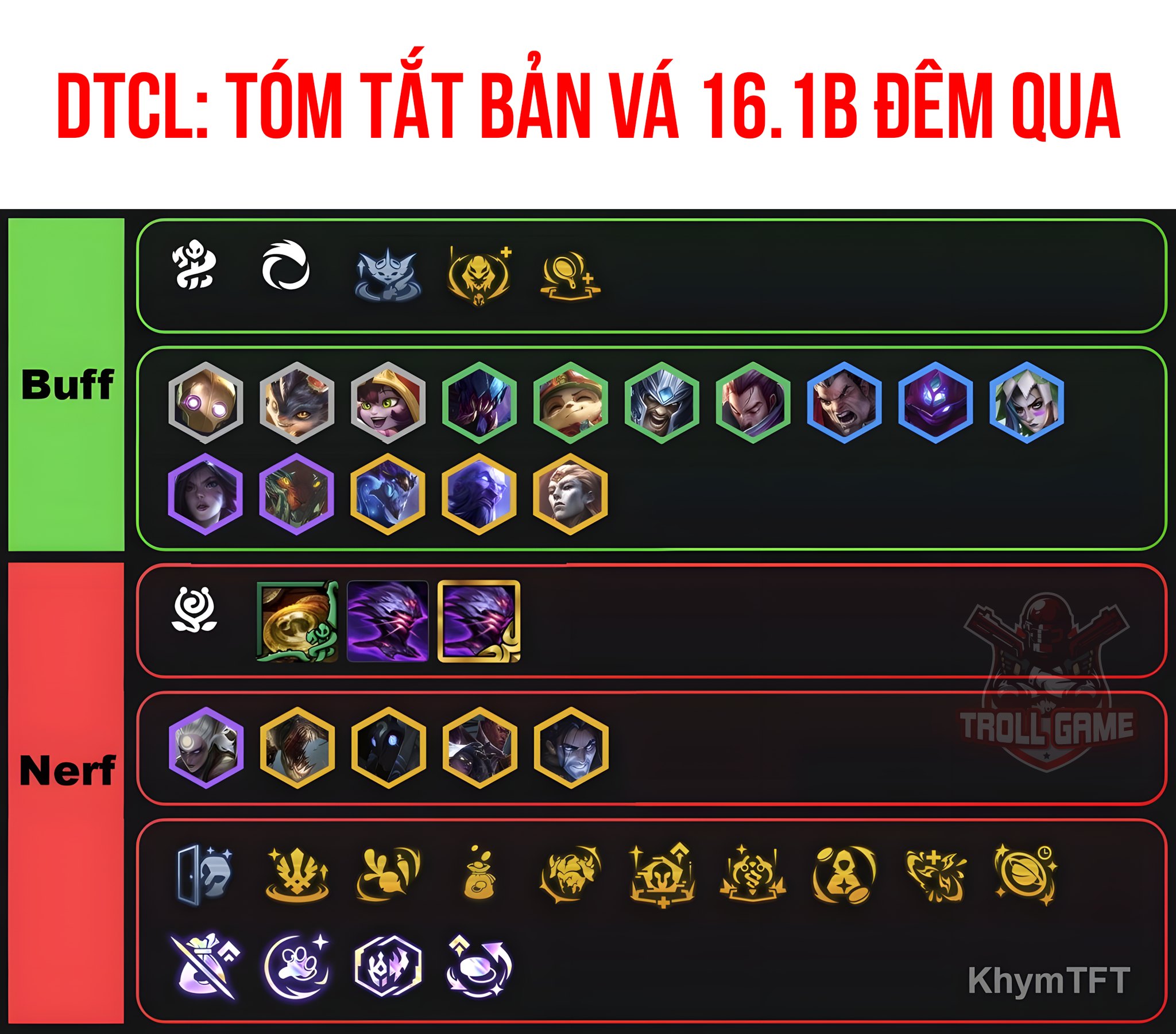 Troll - Yasuo reroll được buff nhẹ nên đỡ phế hơn, nhưng vẫn chỉ là bài ...