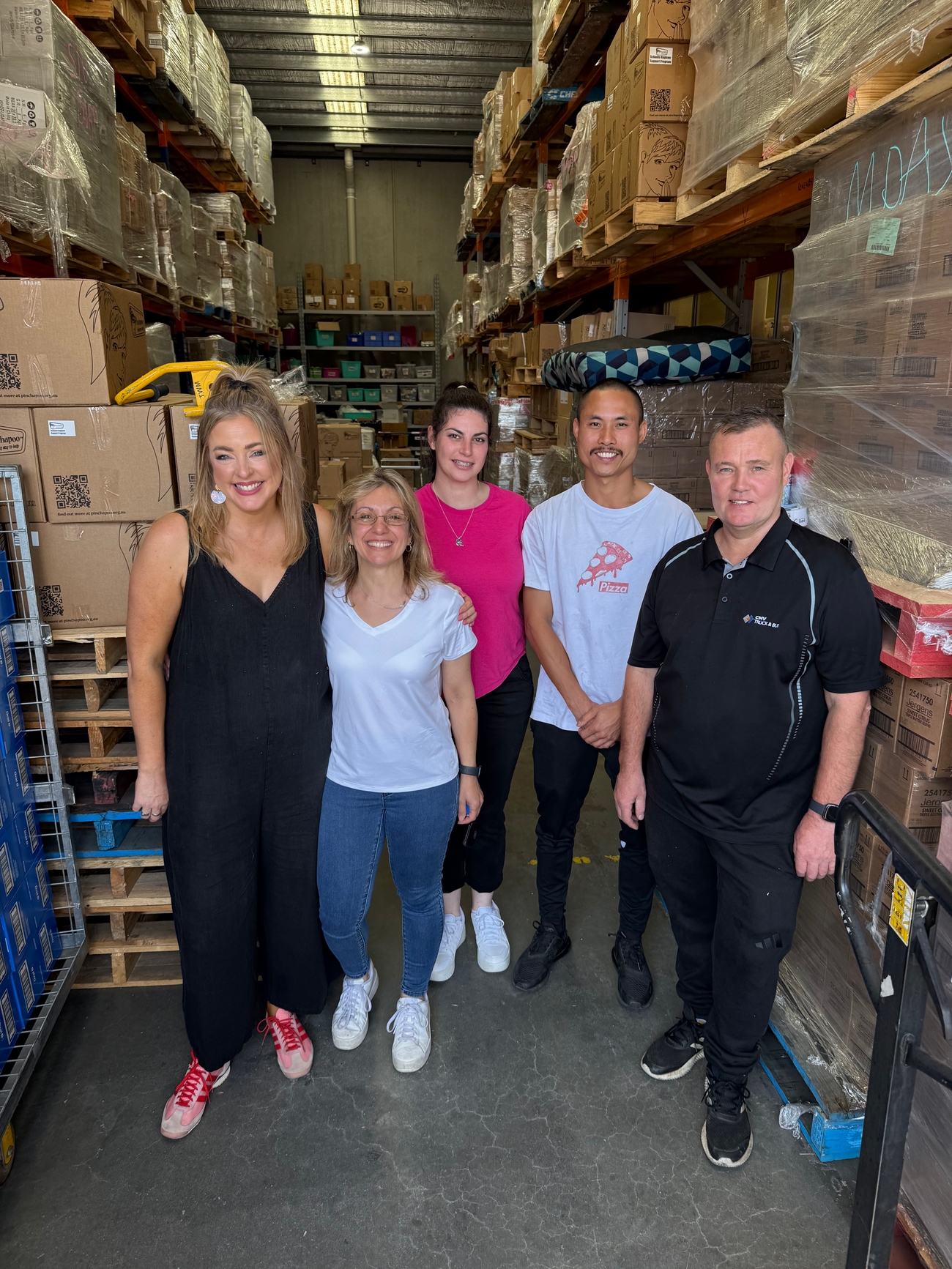 CMV - A team of volunteers from across CMV Truck & Bus dealerships went ...