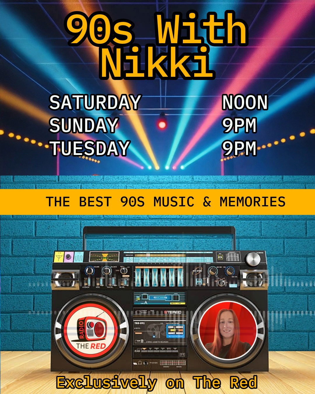 The Red - Rewind those weekends with Nikki’s 90s takeover! Epic anthems ...