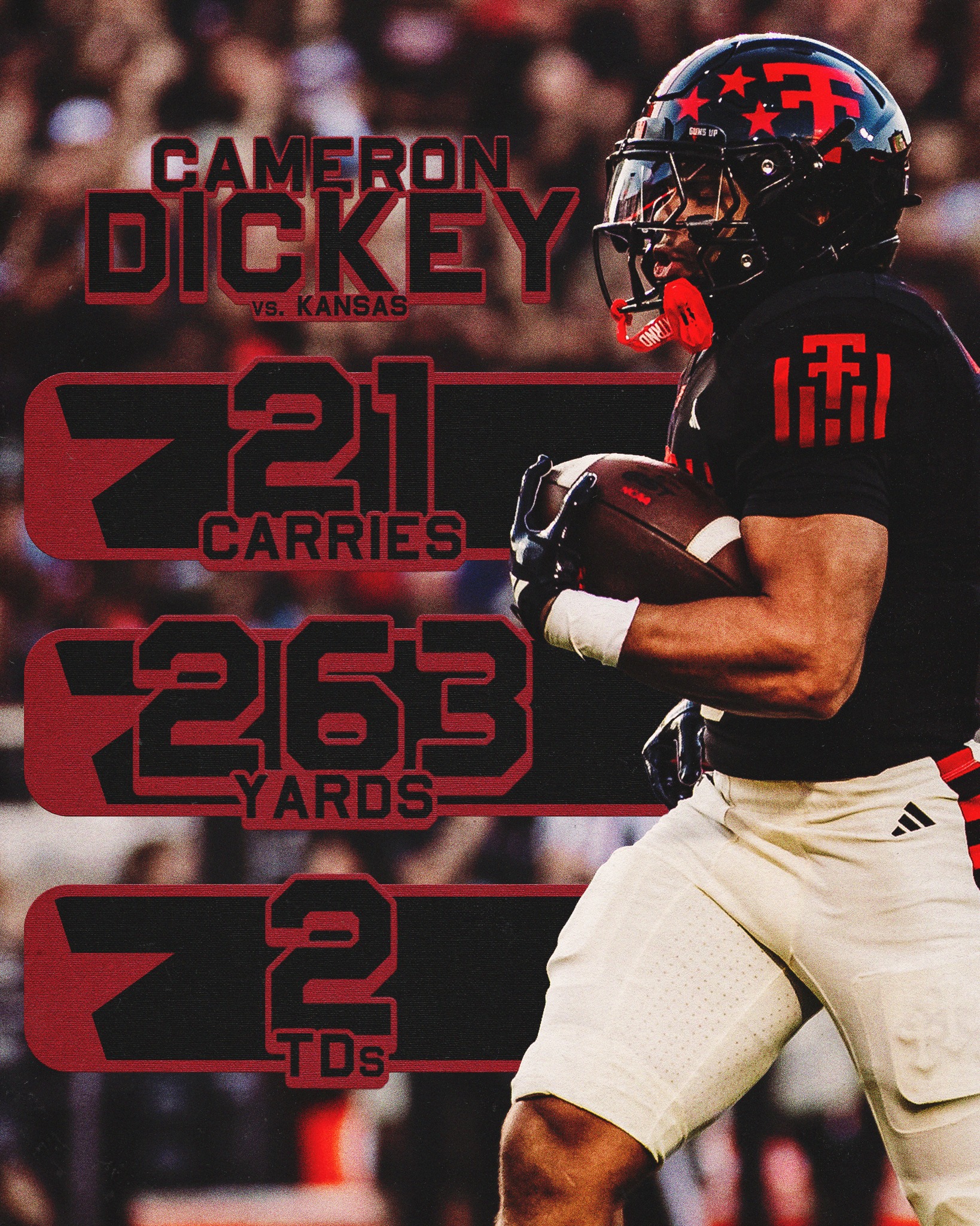 The 5th best single-game rushing... - Texas Tech Football | Facebook
