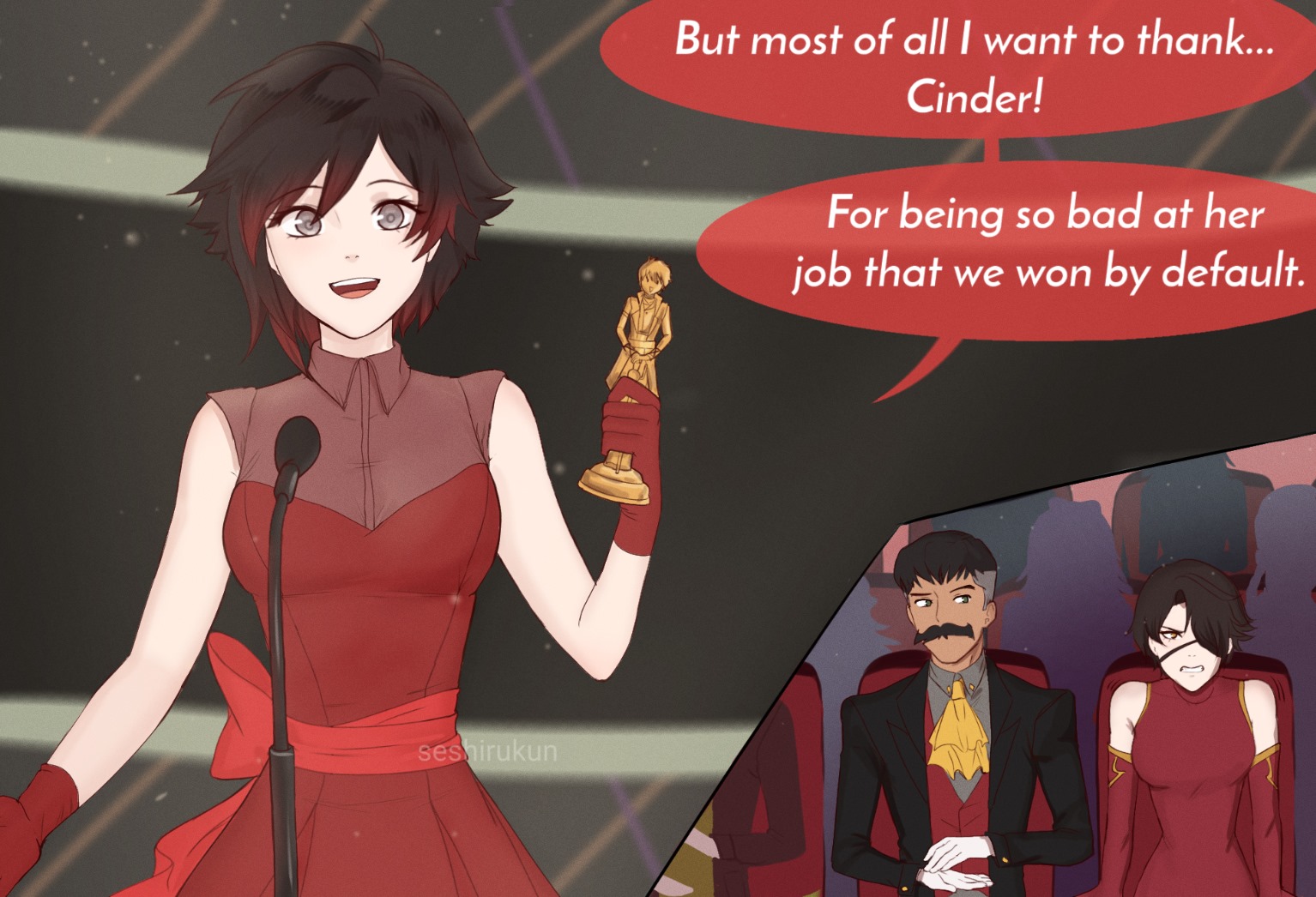 RWBY fanart - Cinder: You know what, I’m going to kill her... | Facebook