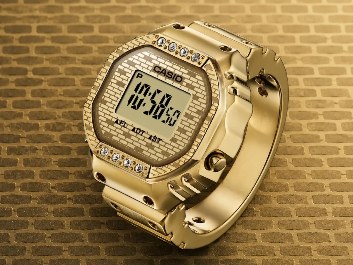 Casio ring watch x J Balvin limited edition collaboration