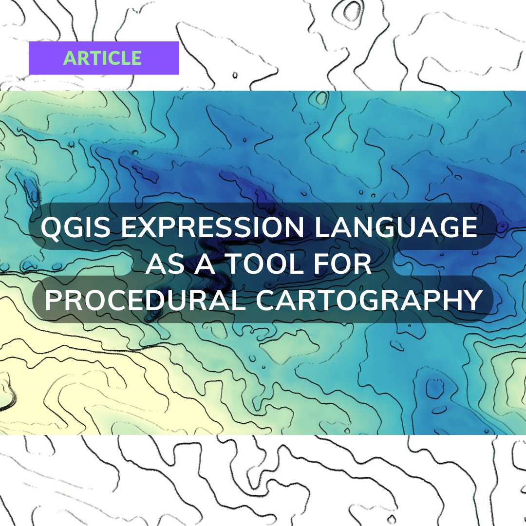 Geoawesome - 🗺️ Fun fact: You can make QGIS draw maps that change on ...